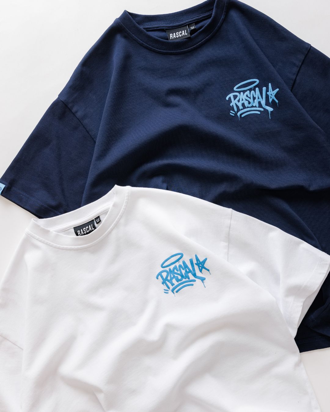 WHO ELSE T-Shirt - White / Blue