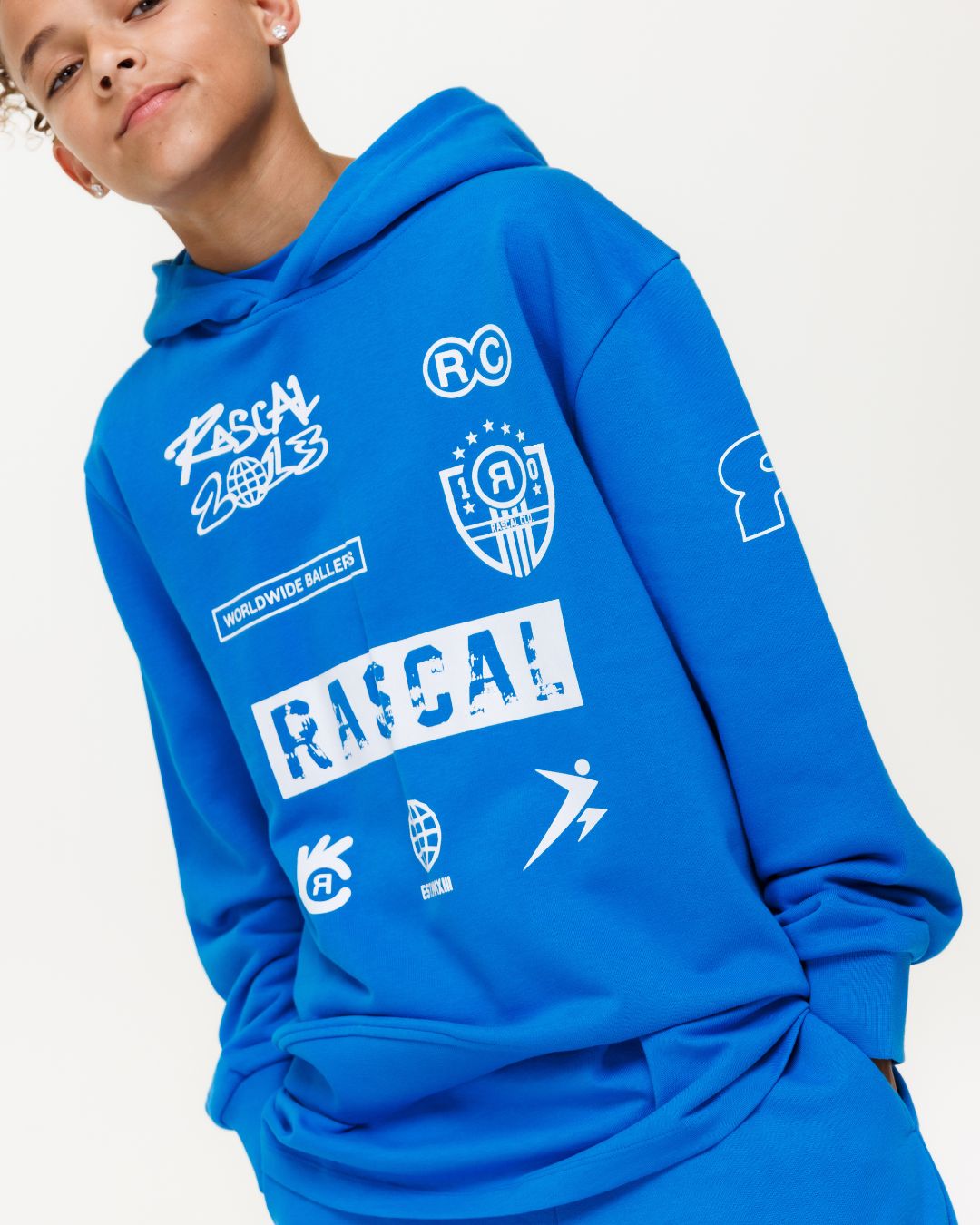 FC Rascal Hoodie - Bright Blue