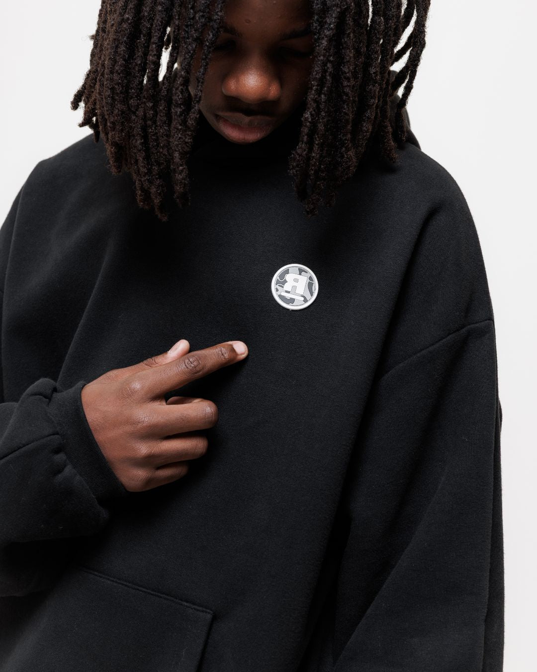 Next Gen Oversized Hoodie - Black