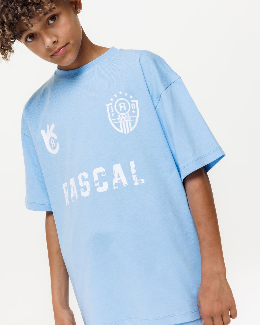 FC Rascal Oversized Tee - Placid Blue
