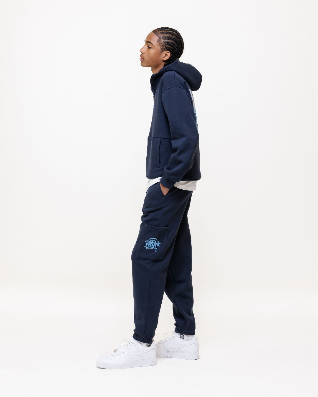 WHO ELSE Joggers - Navy