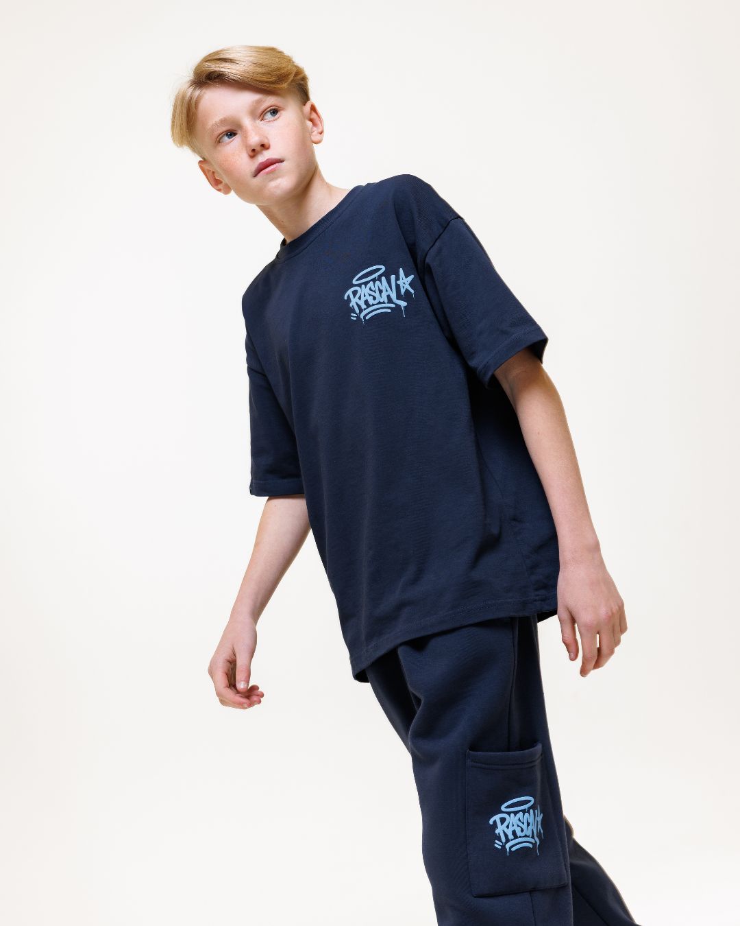 WHO ELSE T-Shirt - Navy
