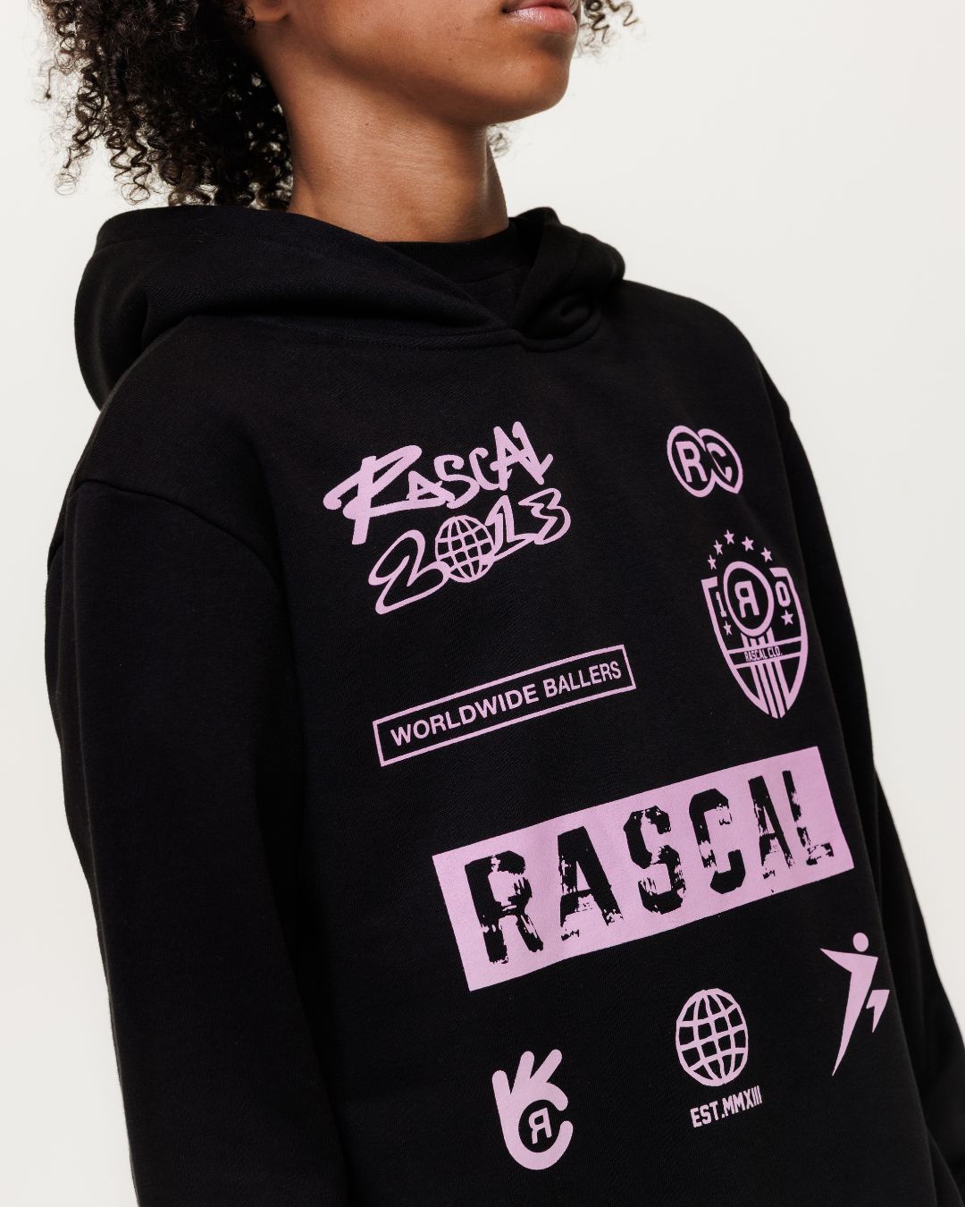 FC Rascal Black Hoodie - Miami Edition