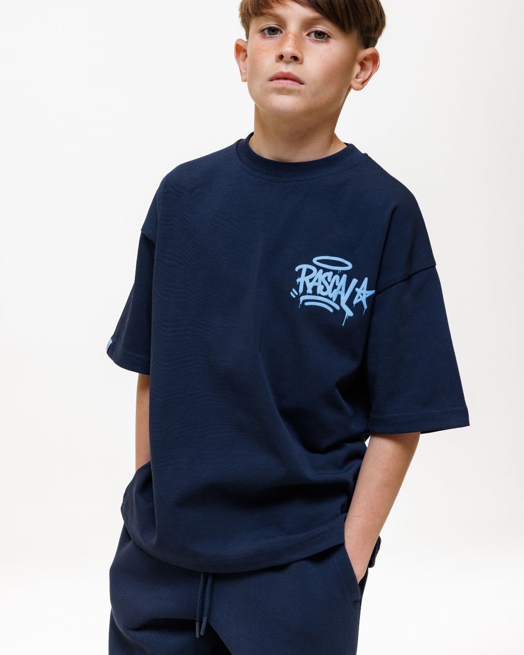 WHO ELSE T-Shirt - Navy