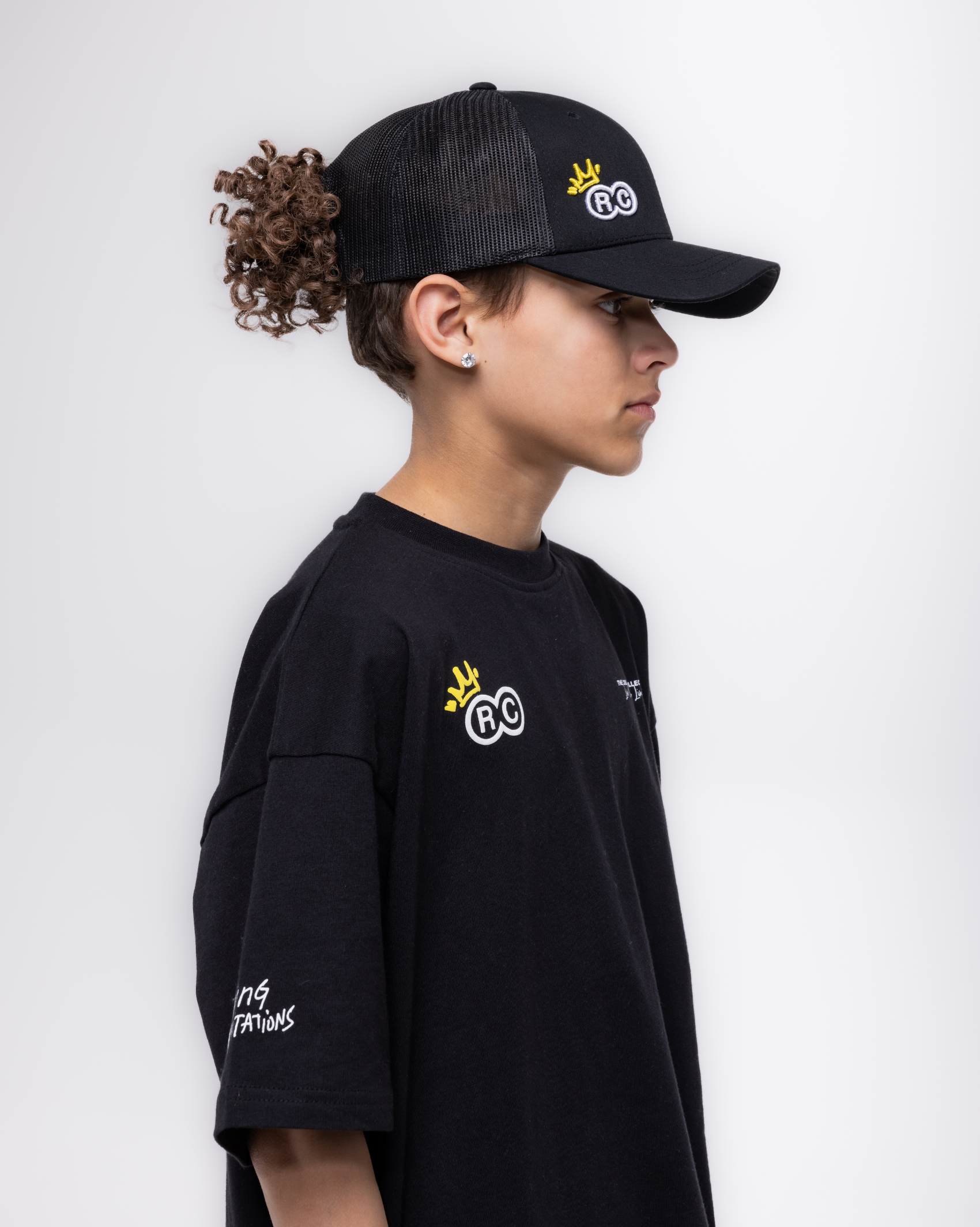 Creator Collection Mesh Trucker Cap - Black