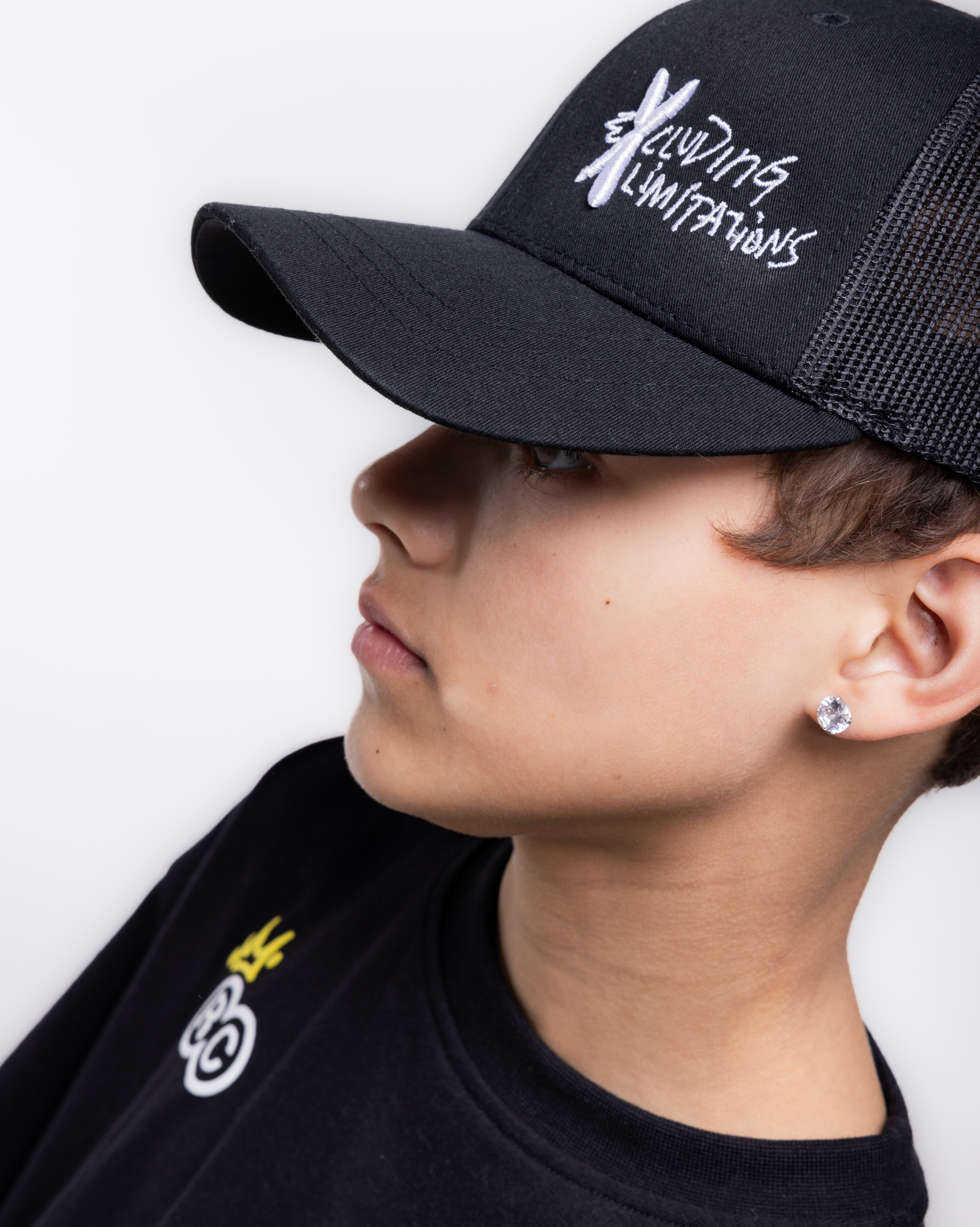 Creator Collection Mesh Trucker Cap - Black