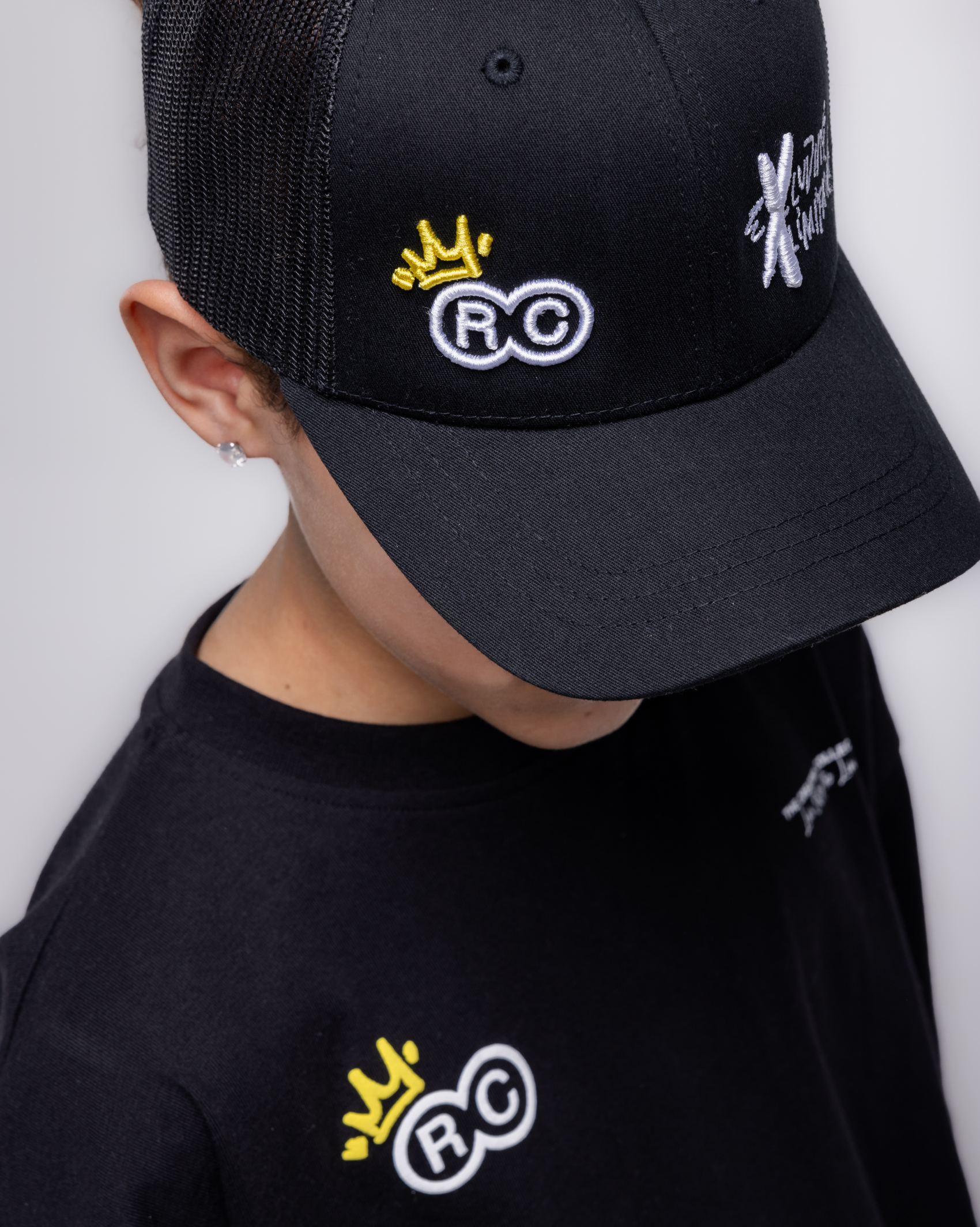 Creator Collection Mesh Trucker Cap - Black