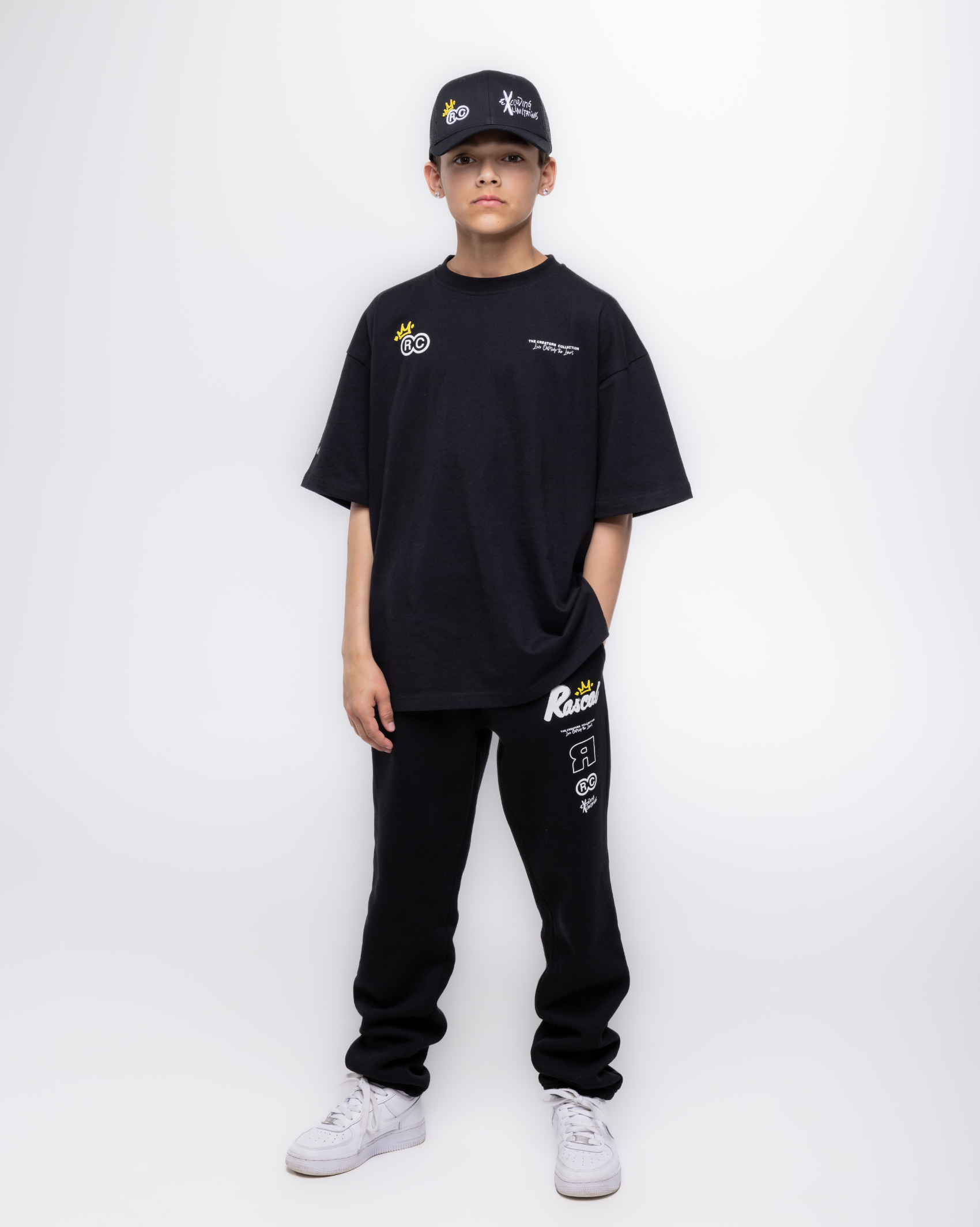 Creator Collection Mesh Trucker Cap - Black