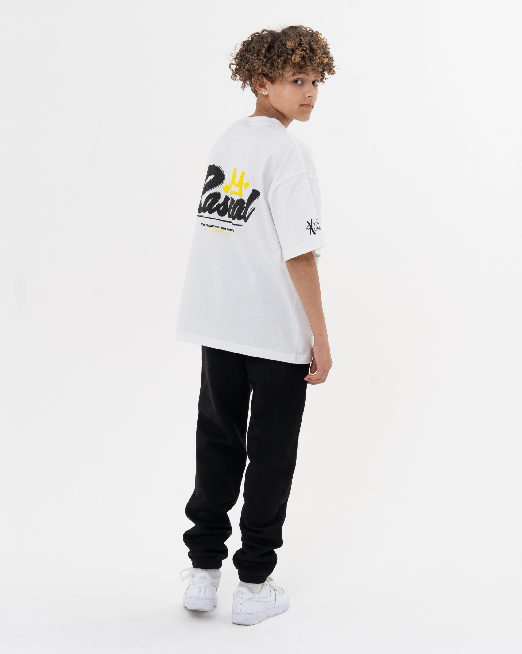 Creators Collection Oversized Tee - White/Black
