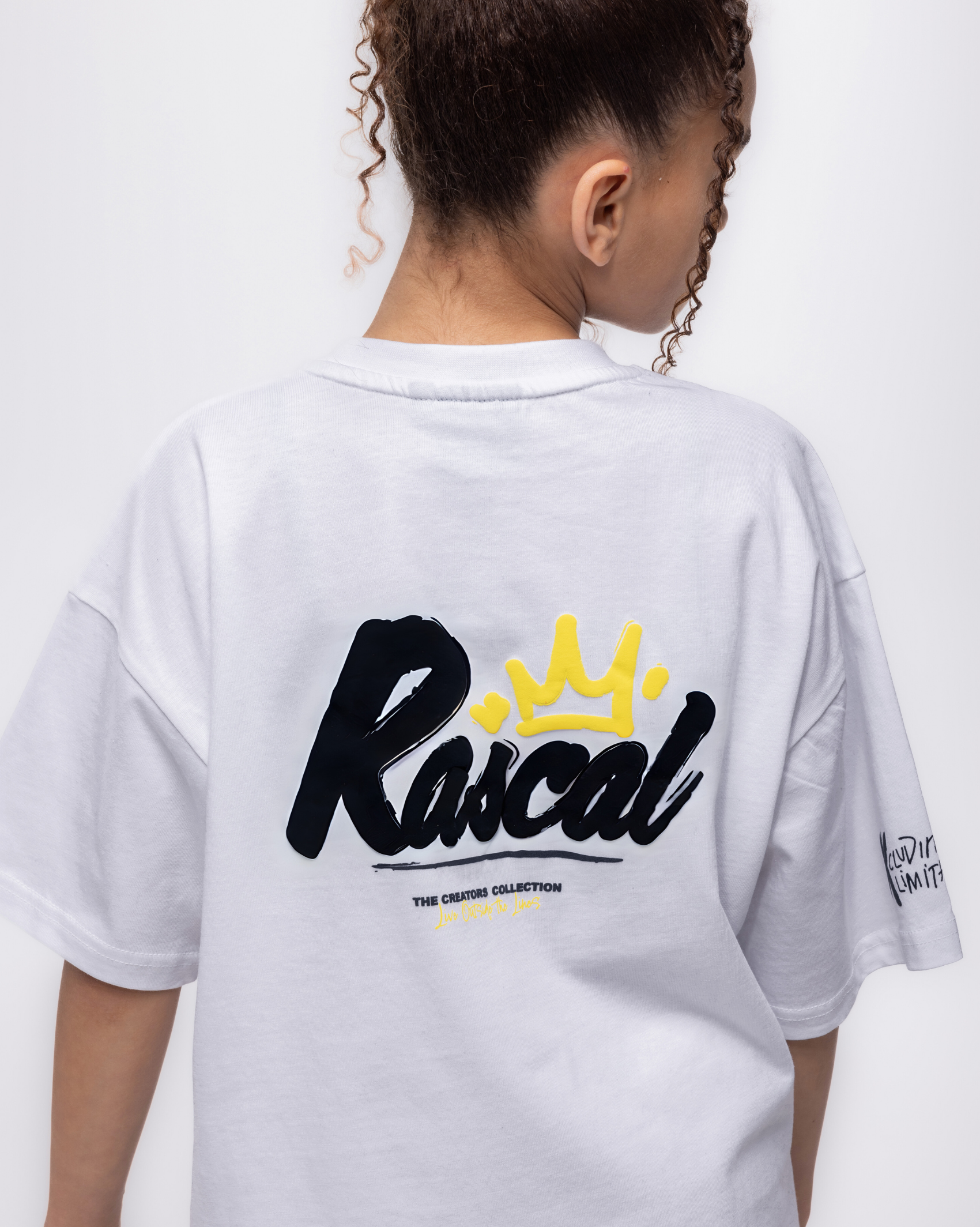 Creators Collection Oversized Tee - White/Black