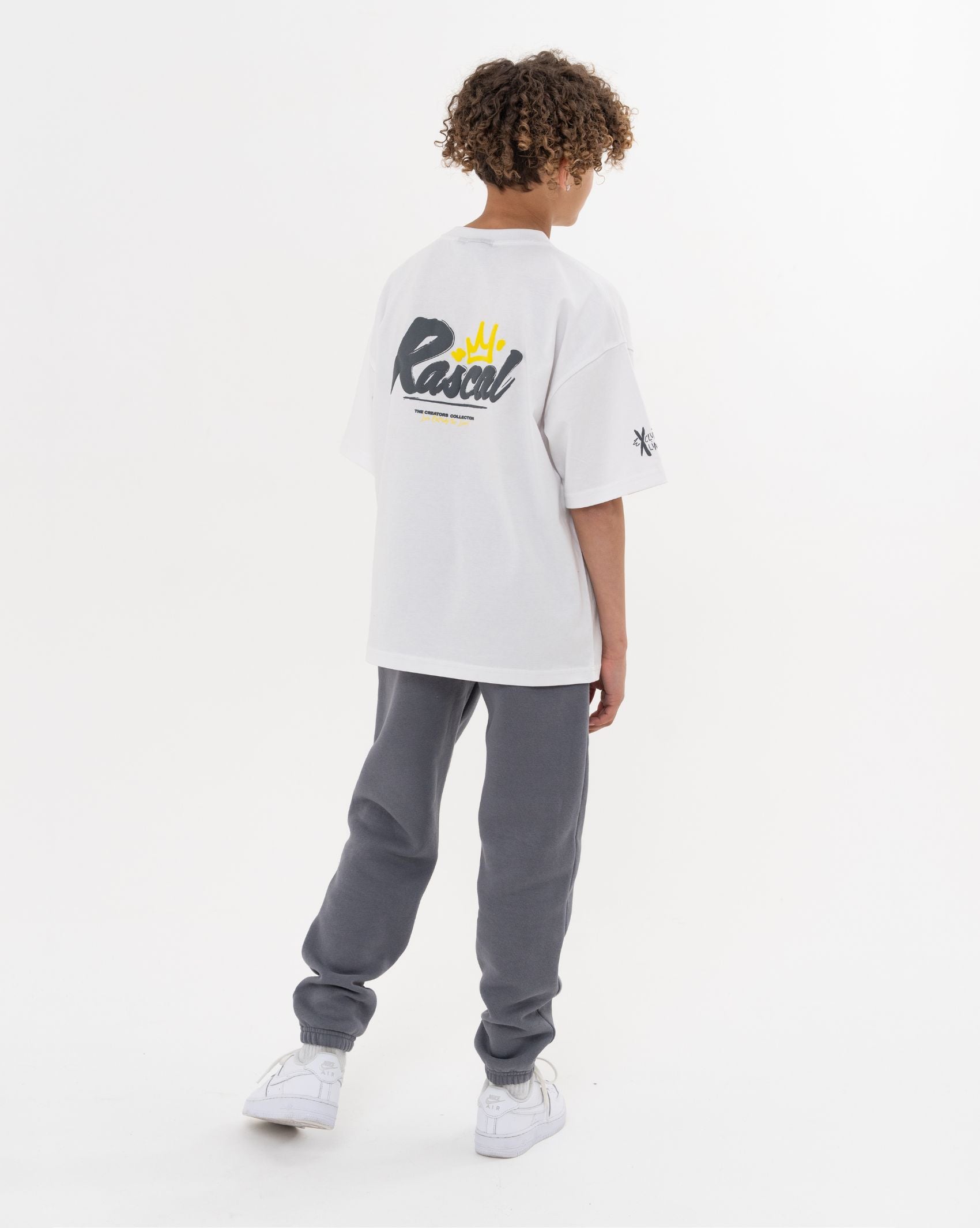 Creators Collection Oversized Tee - White/Grey