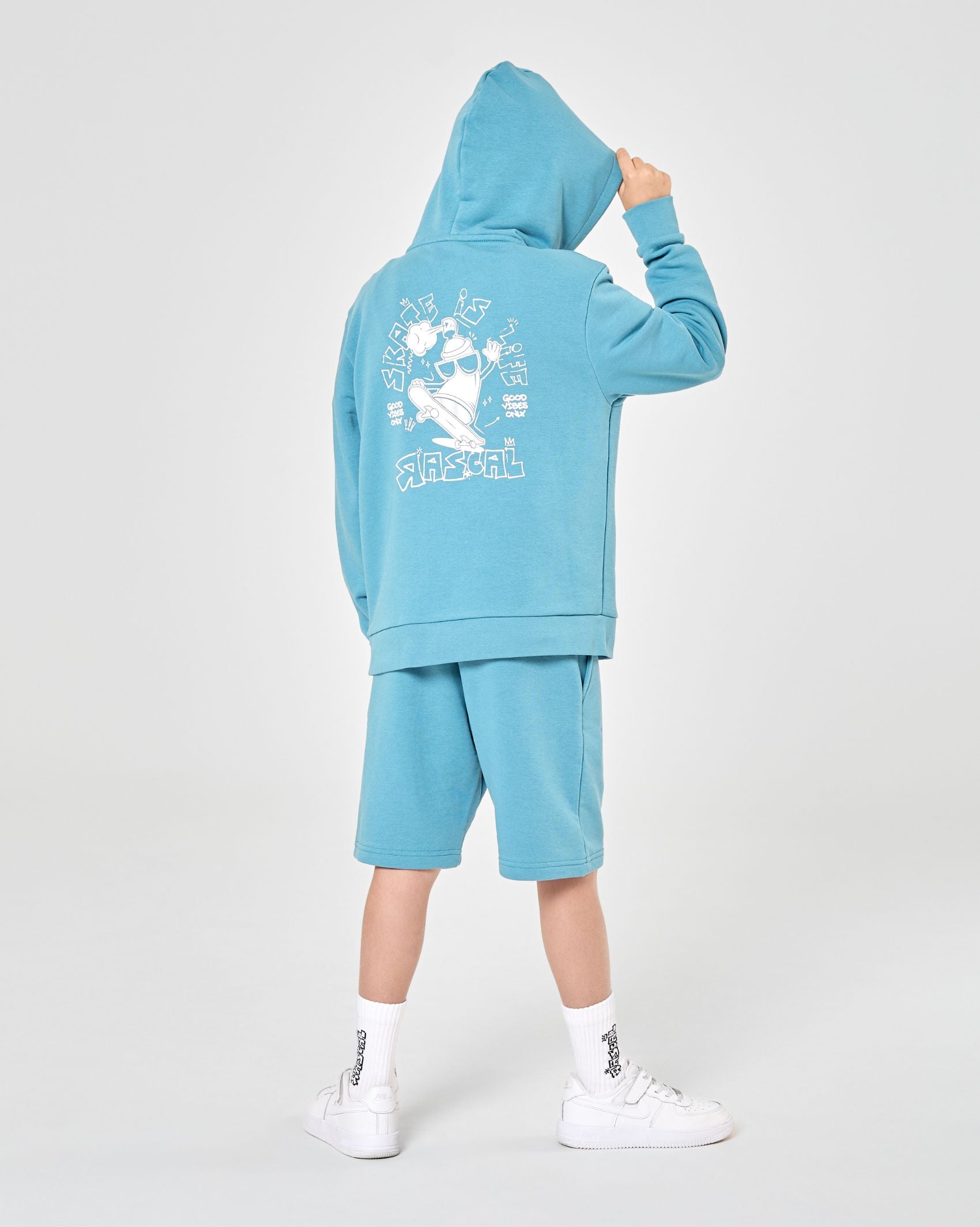 Good Vibes Skate Shorts - Blue