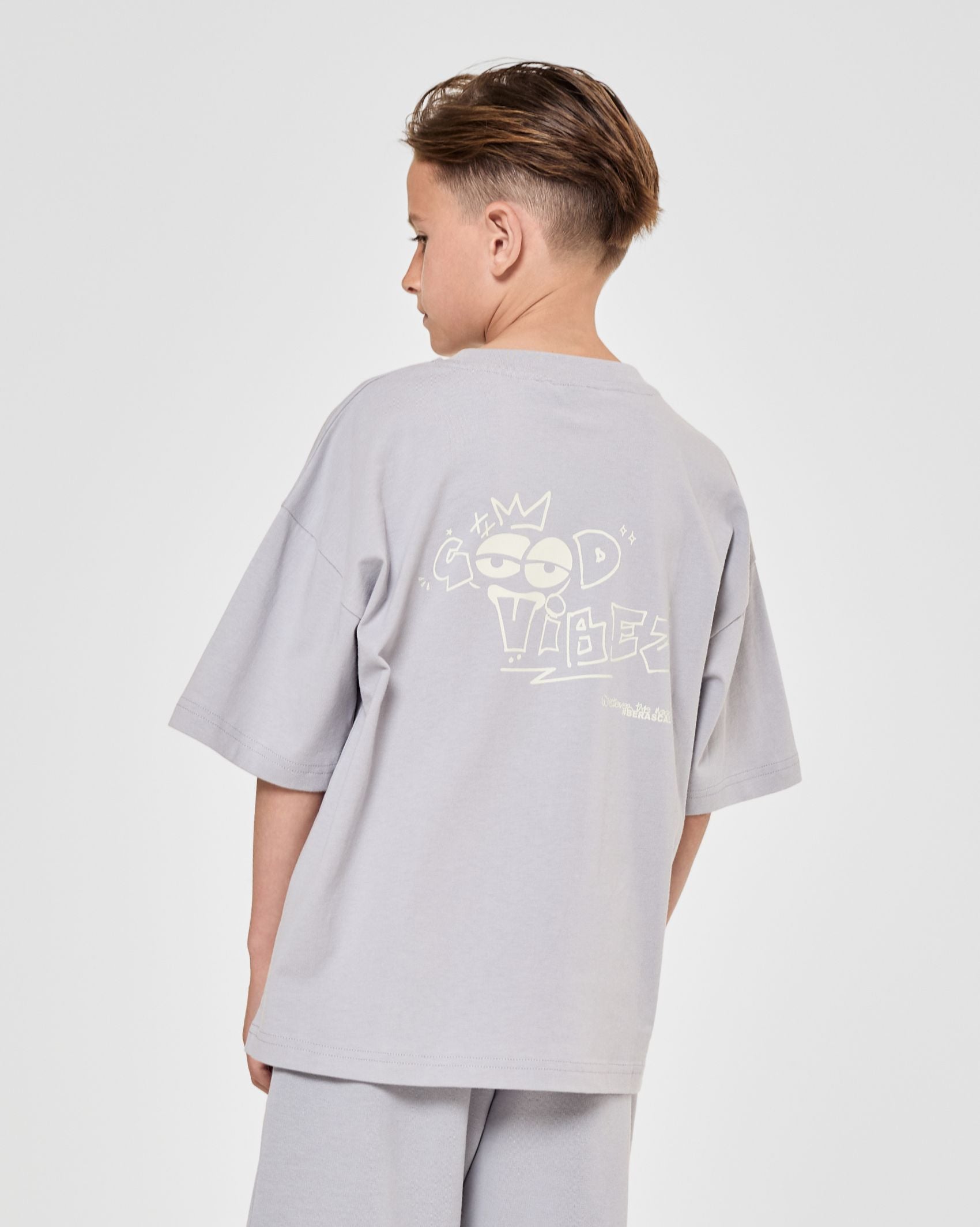 Good Vibes Tee - Grey