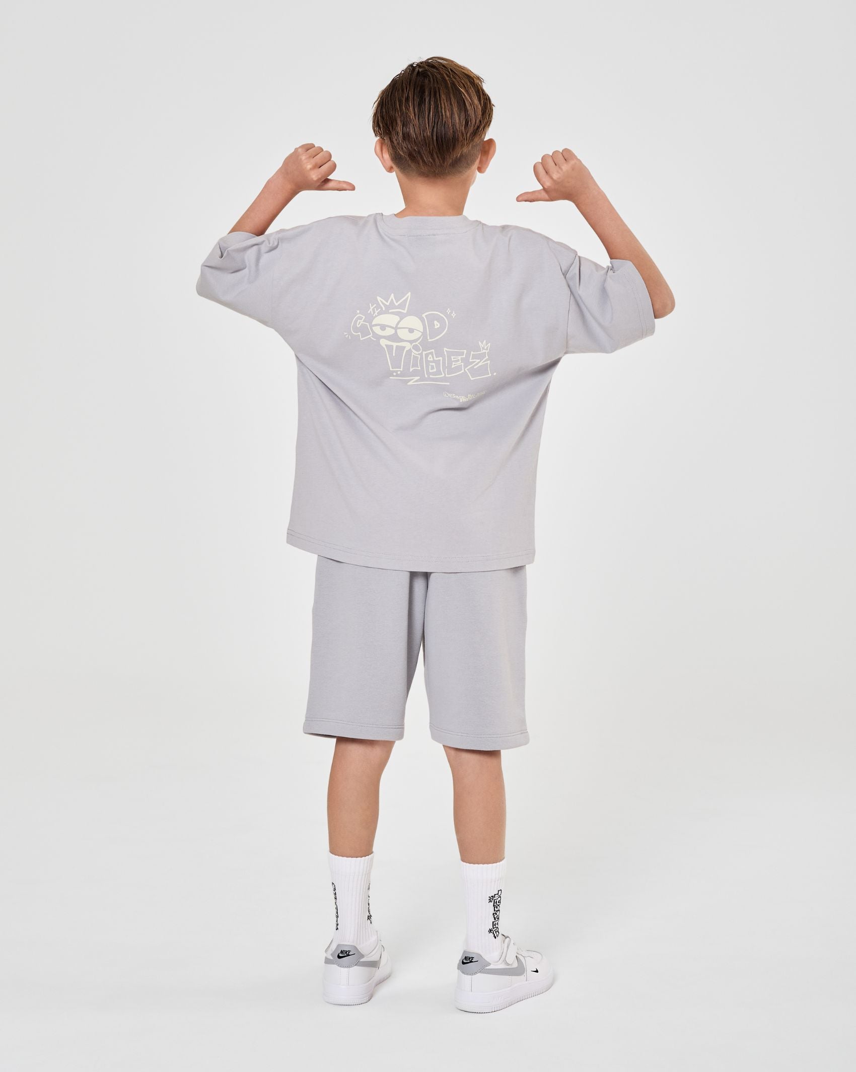 Good Vibes Tee - Grey