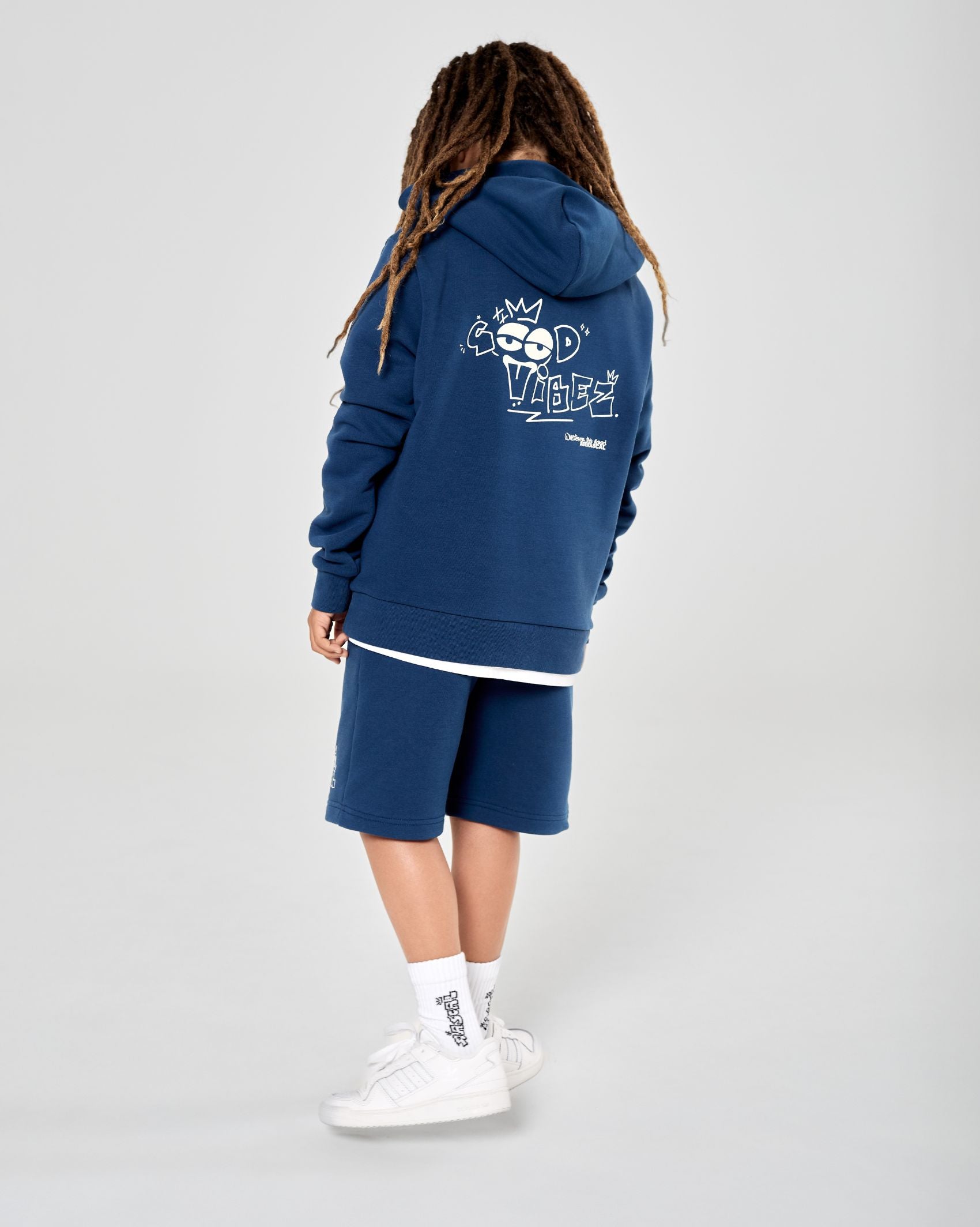 Good Vibes Shorts - Midnight Blue