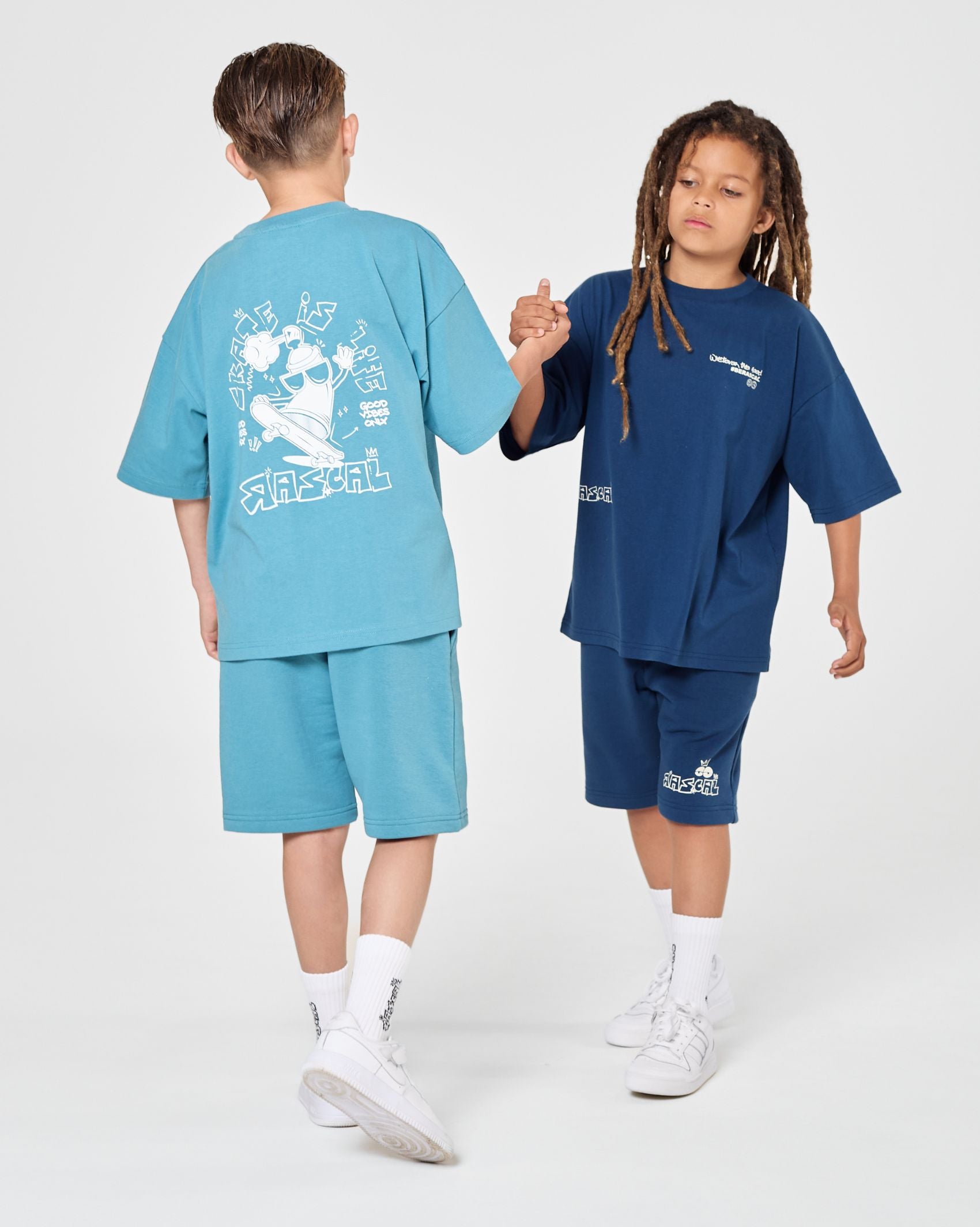 Good Vibes Tee - Midnight Blue