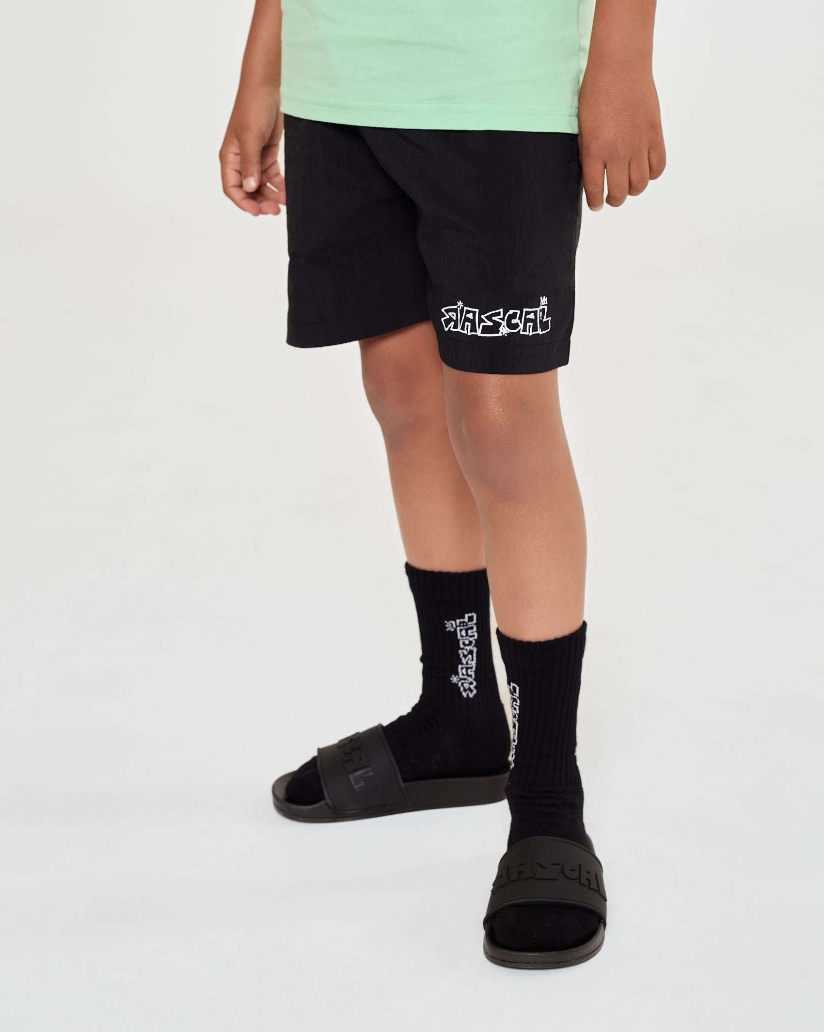 Good Vibes Swim Shorts - Black