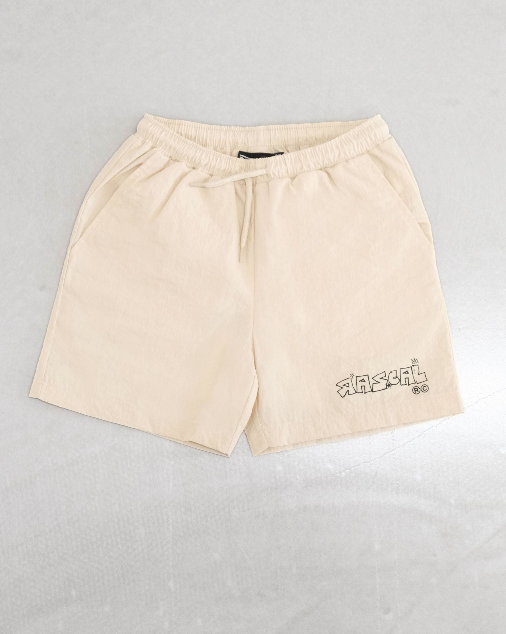 Good Vibes Swim Shorts - Cream