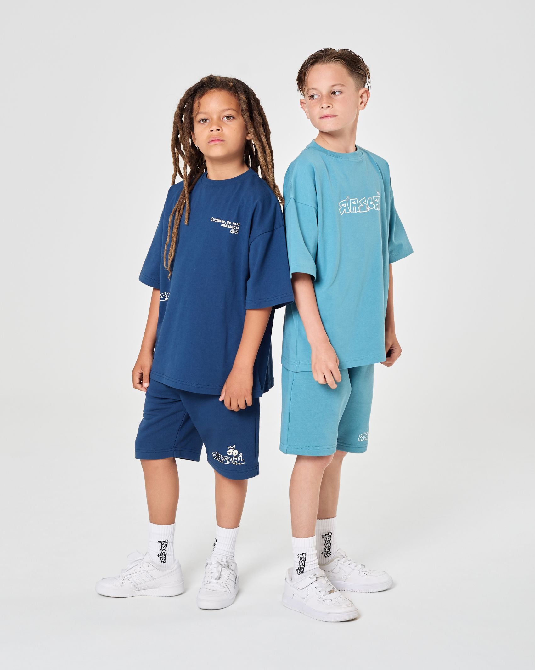 Good Vibes Skate Tee - Blue