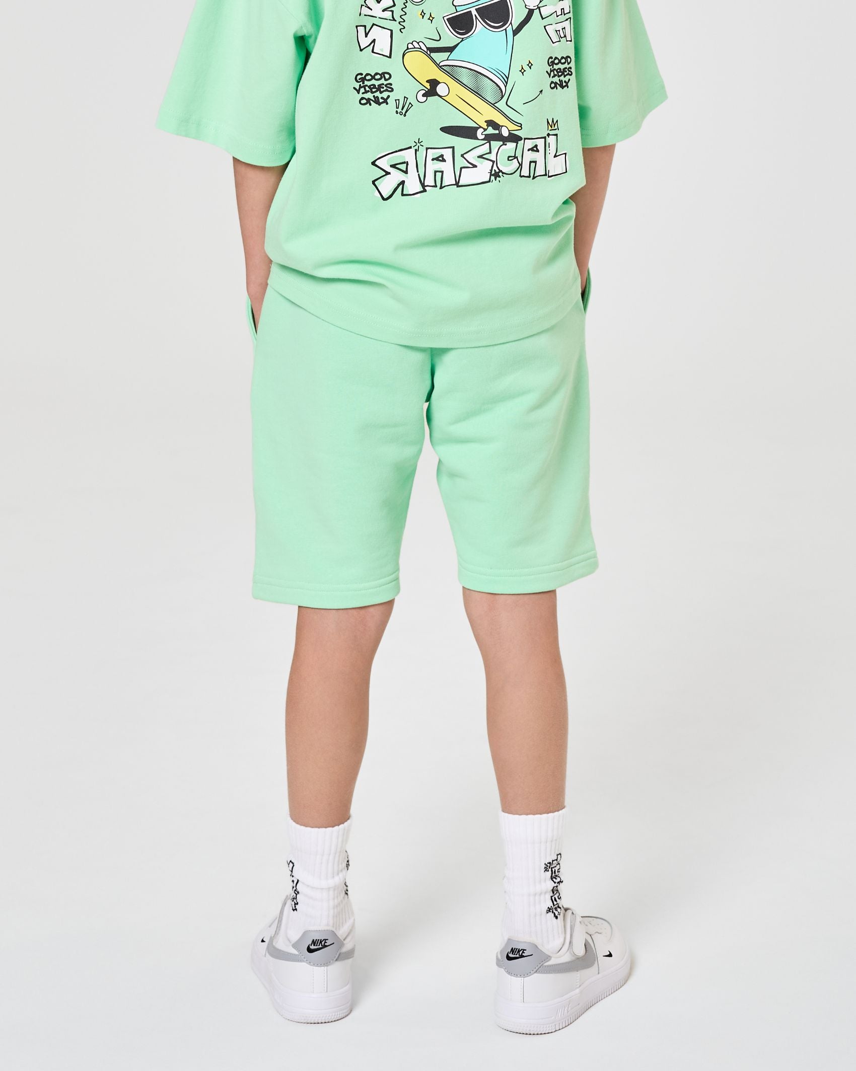 Good Vibes Skate Shorts - Green