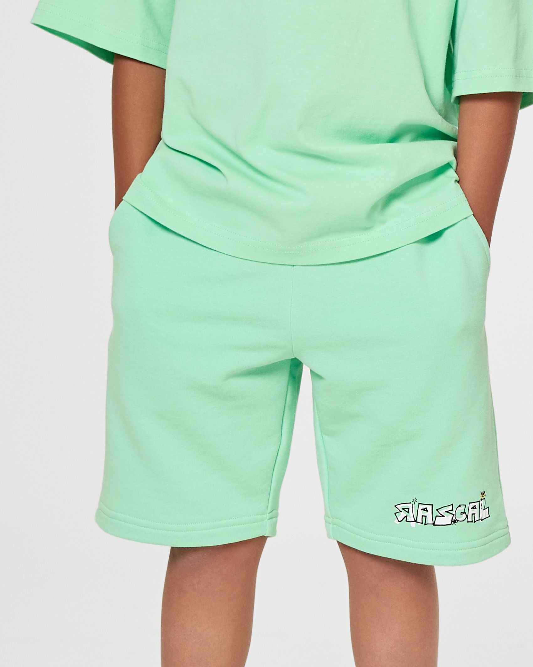 Good Vibes Skate Shorts - Green