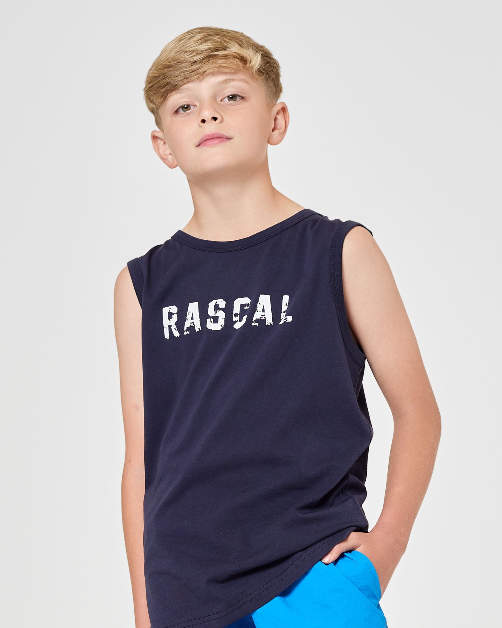 Good Vibes RASCAL 10 Vest - Navy