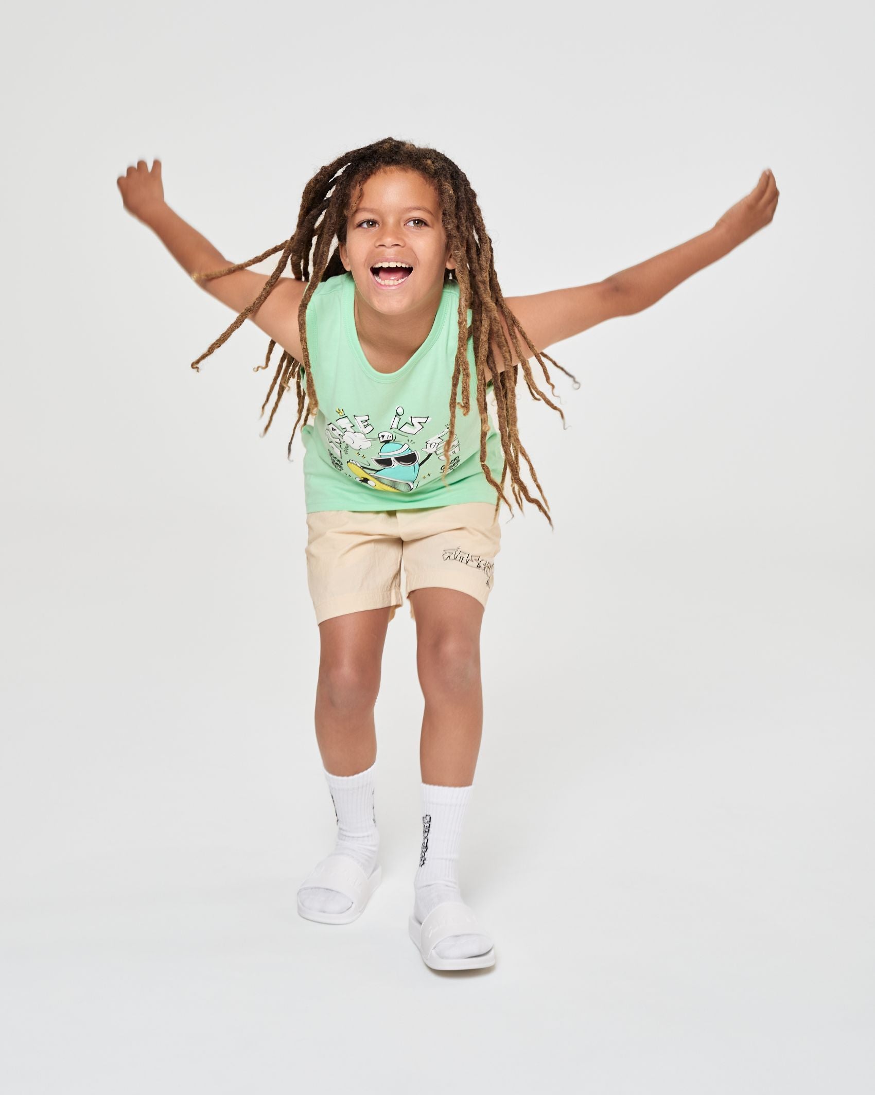 Good Vibes Skate Life Vest - Green