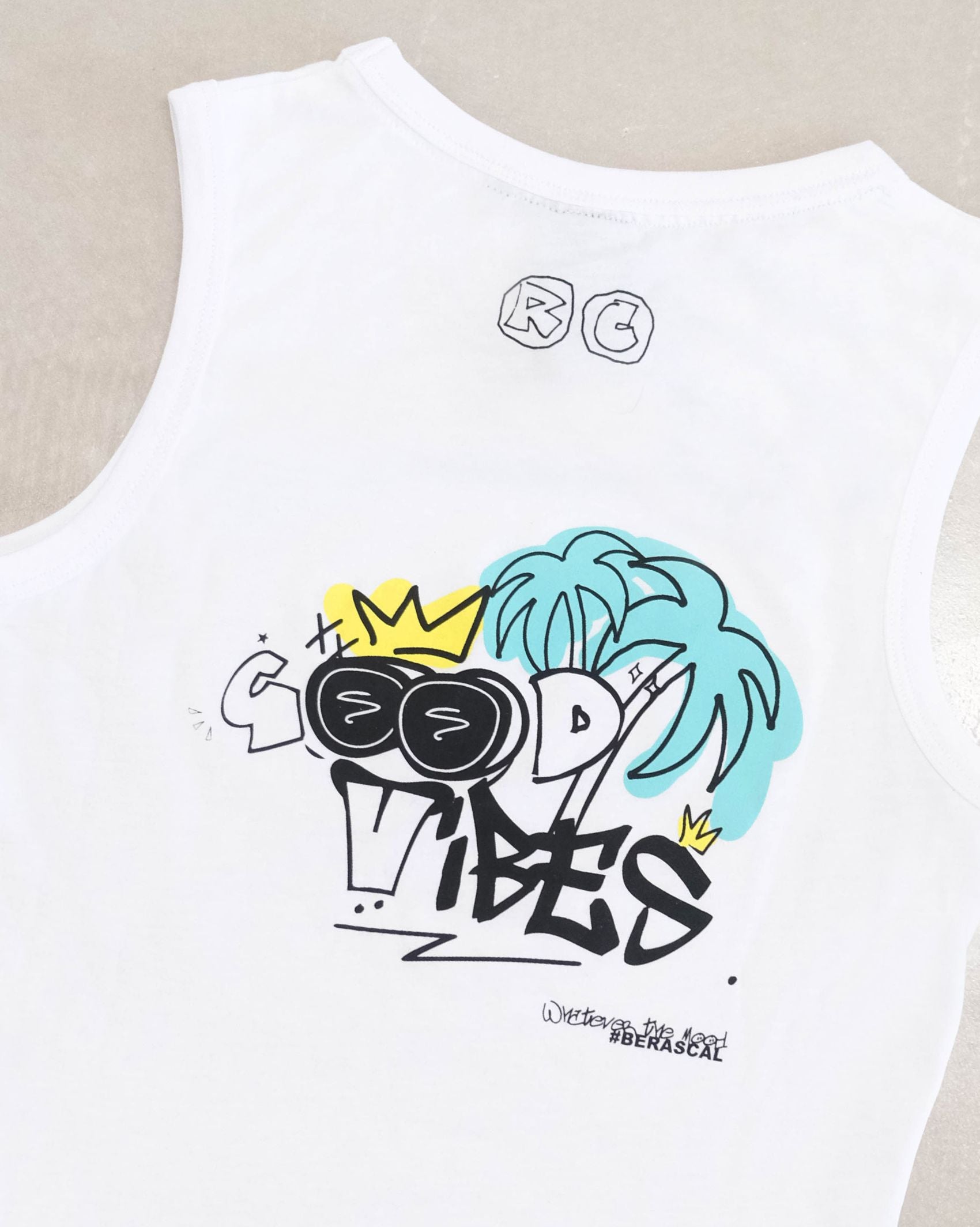Good Vibes Vest - White