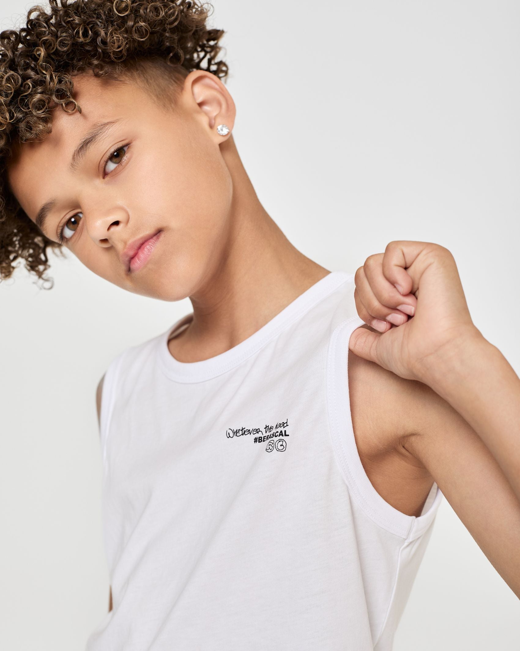 Good Vibes Vest - White