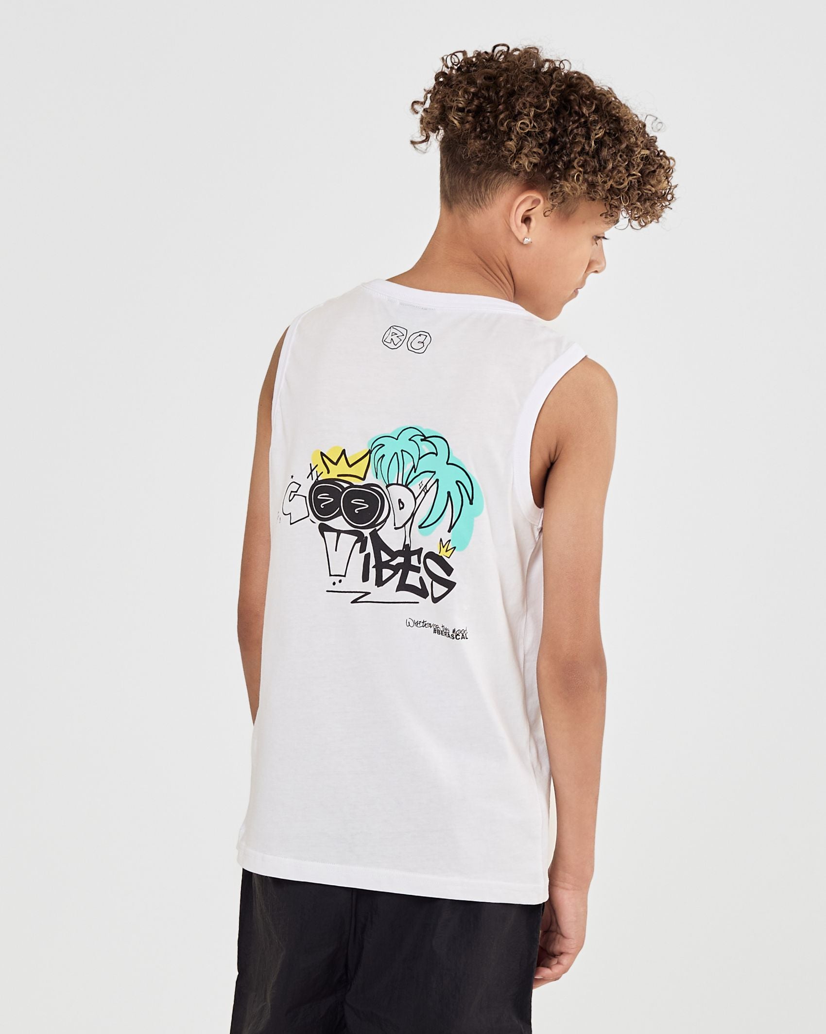 Good Vibes Vest - White