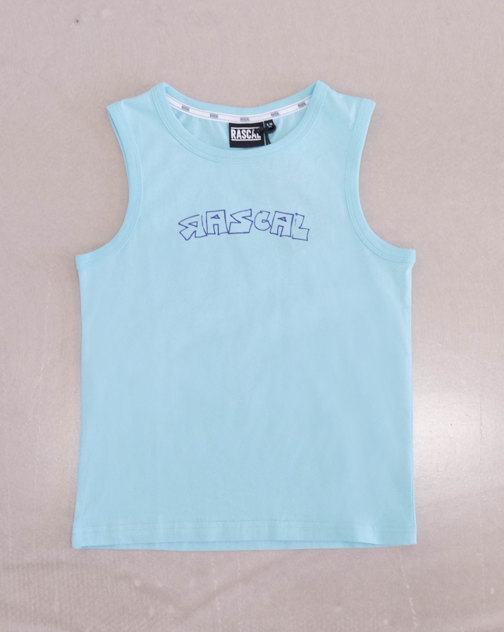 Good Vibes Beach Monkey Vest - Turquoise