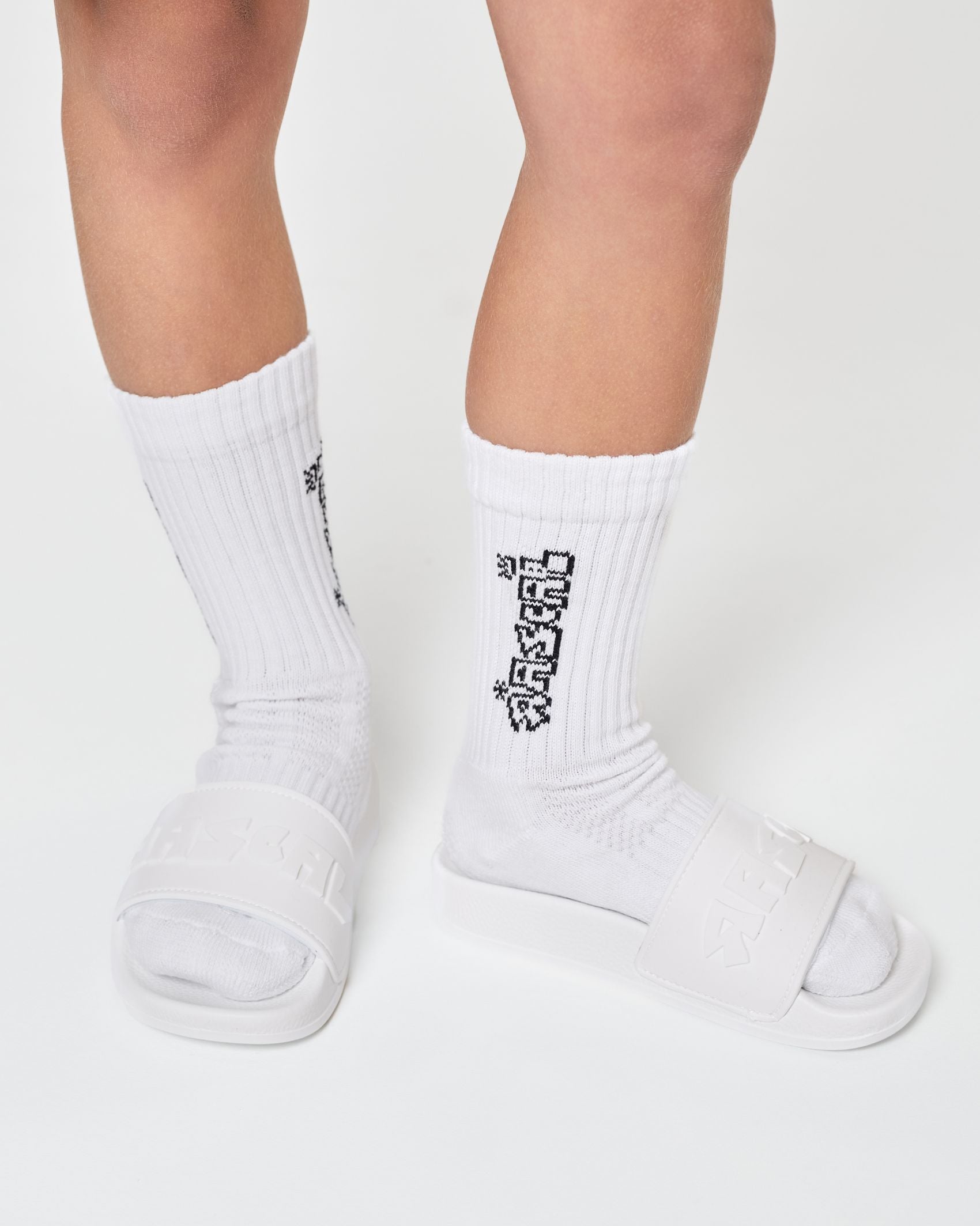 Good Vibes Slider - White