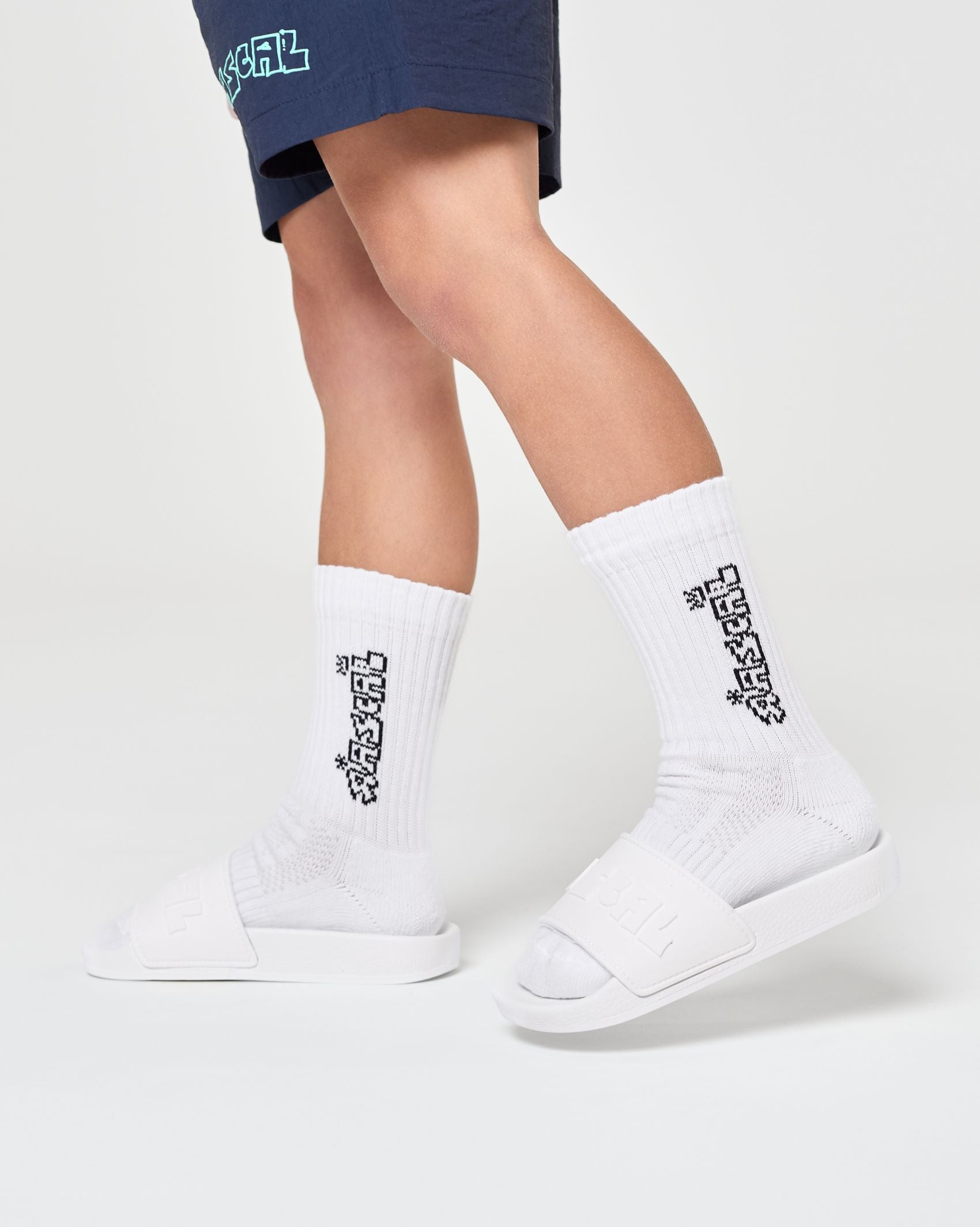 Good Vibes Slider - White