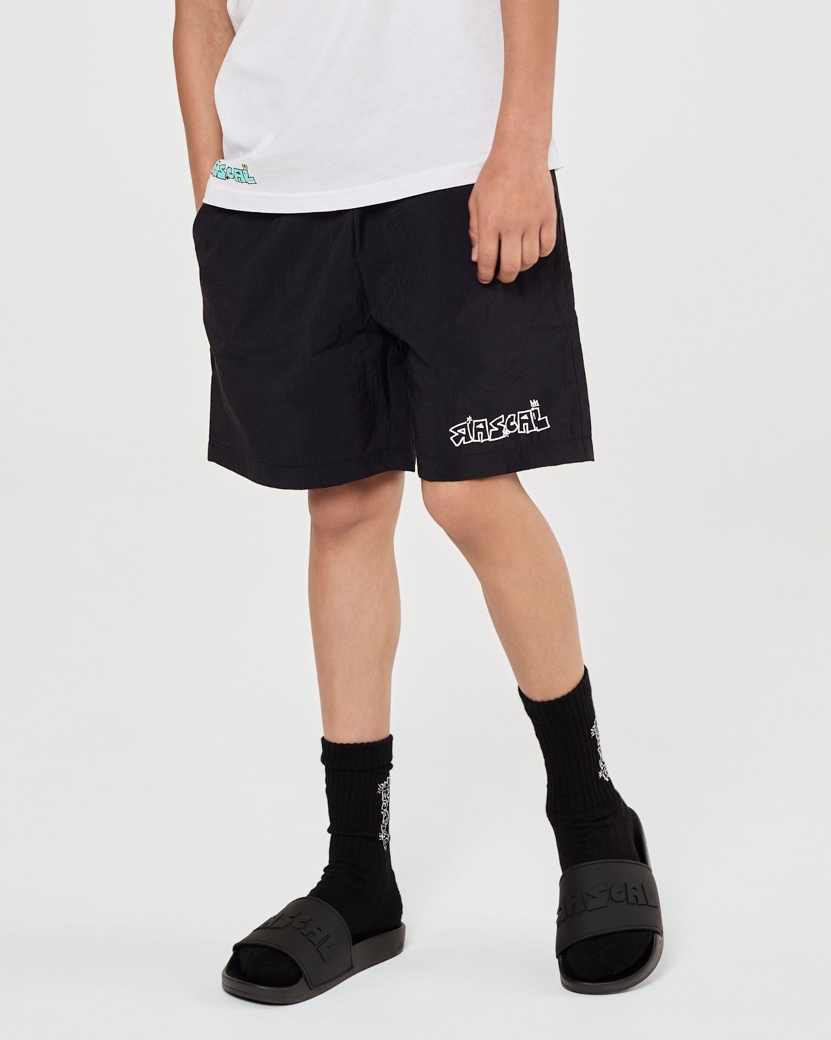 Good Vibes Swim Shorts - Black