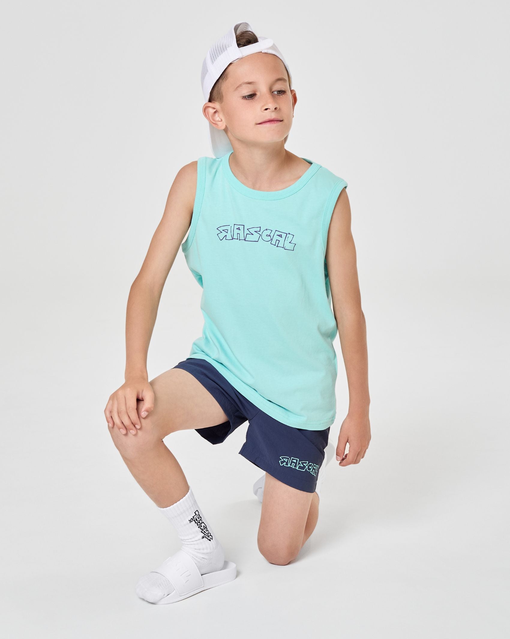 Good Vibes Trucker Cap - White