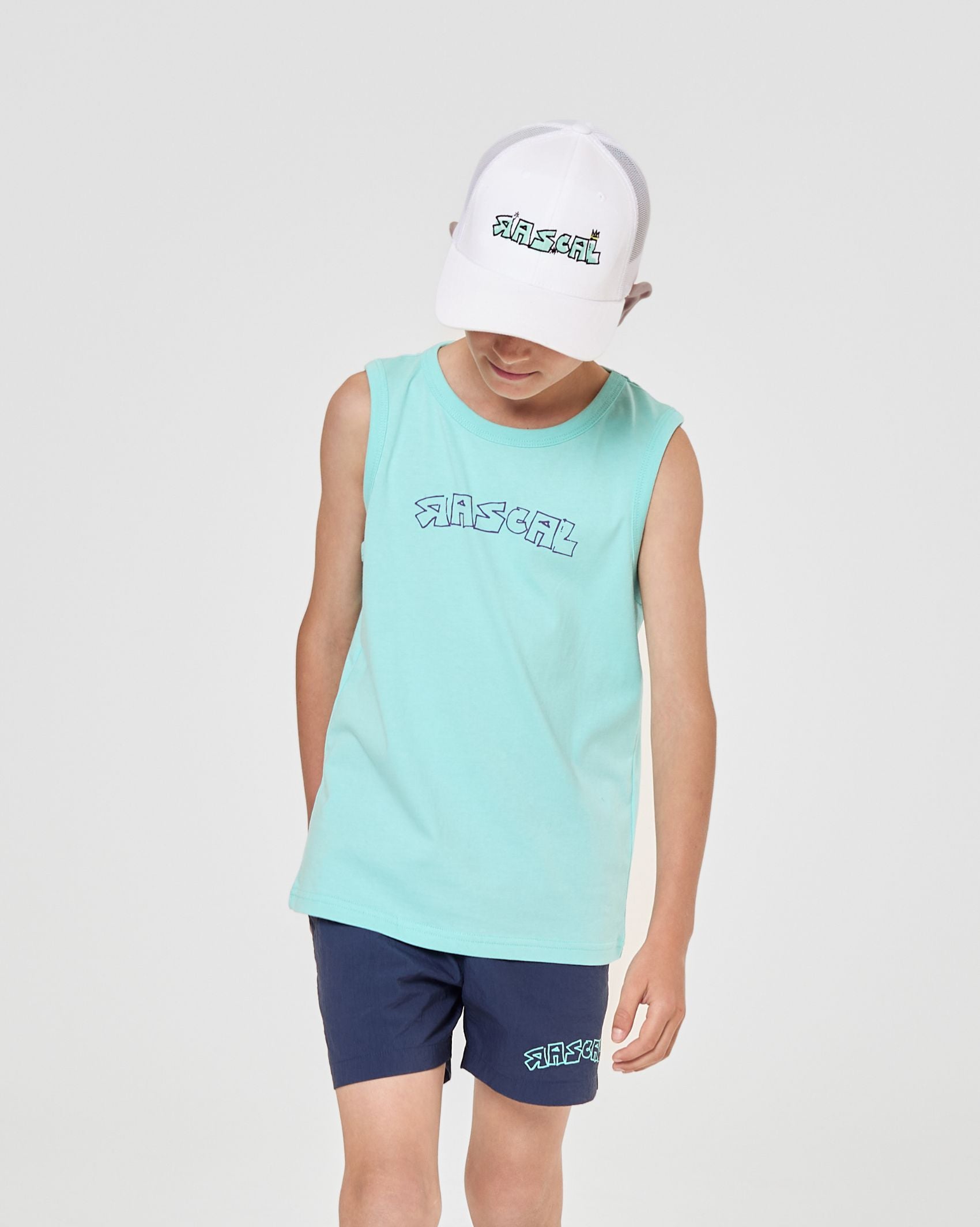 Good Vibes Trucker Cap - White