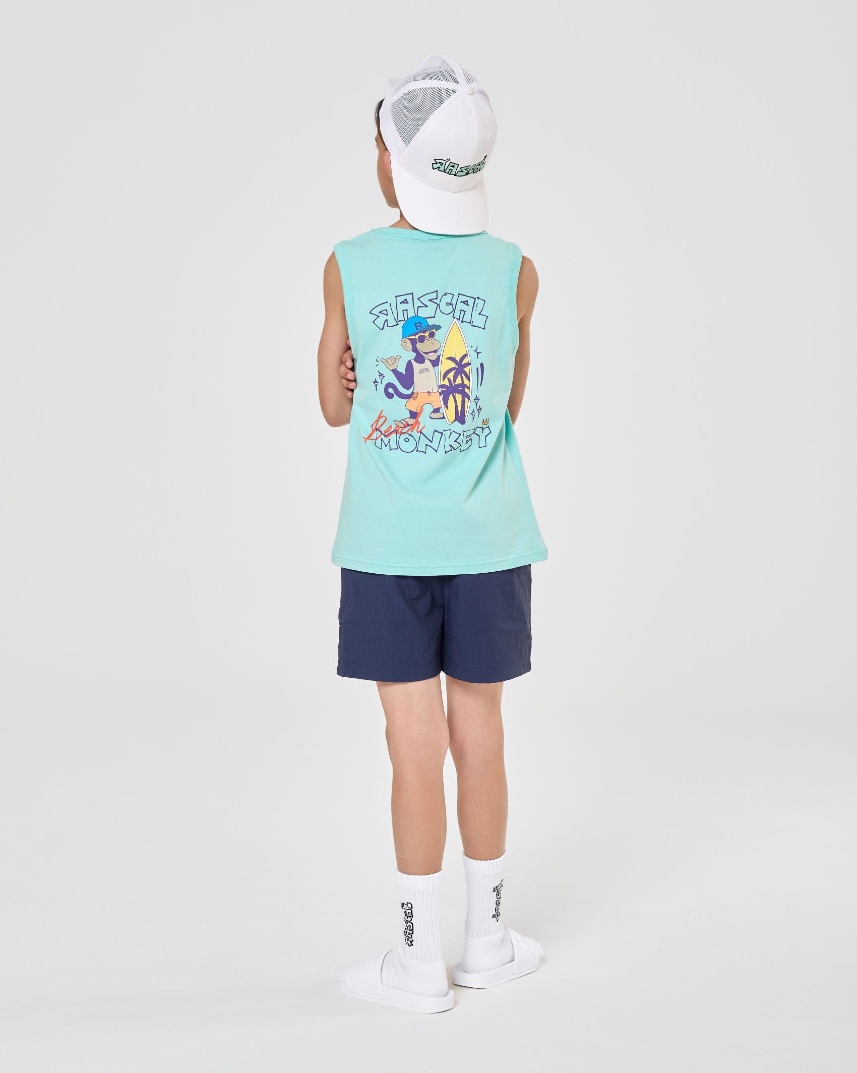 Good Vibes Trucker Cap - White