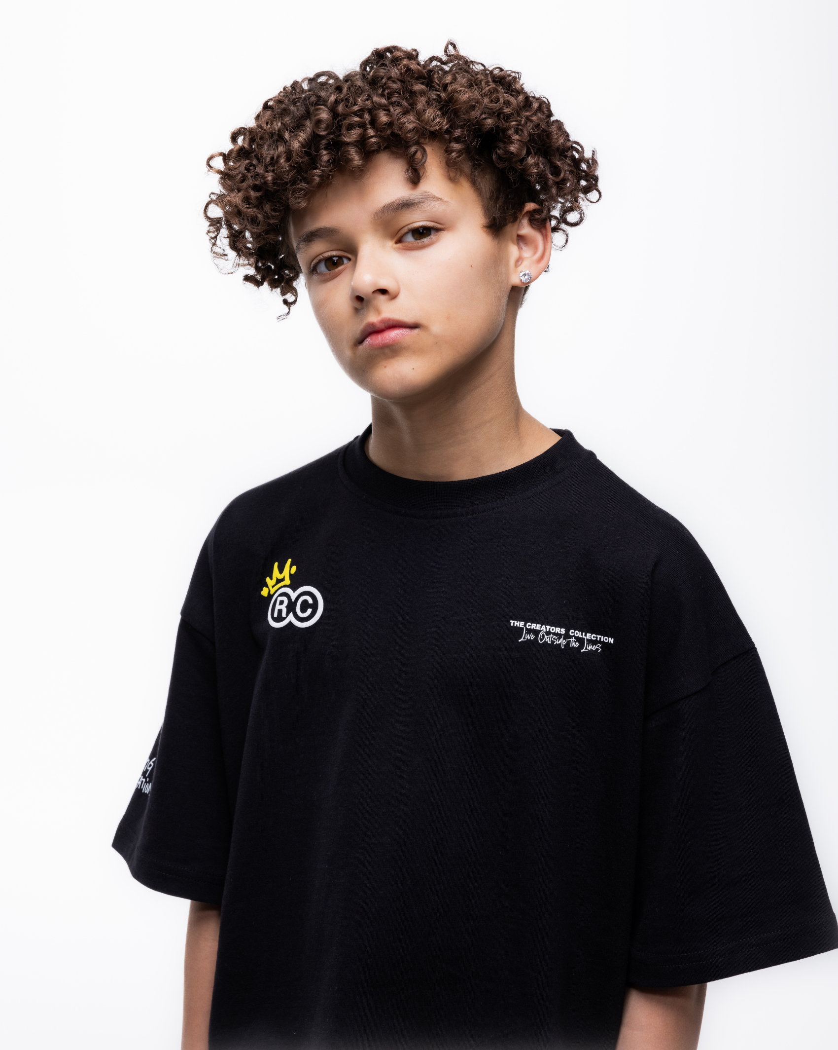 Creators Collection Oversized Tee - Black