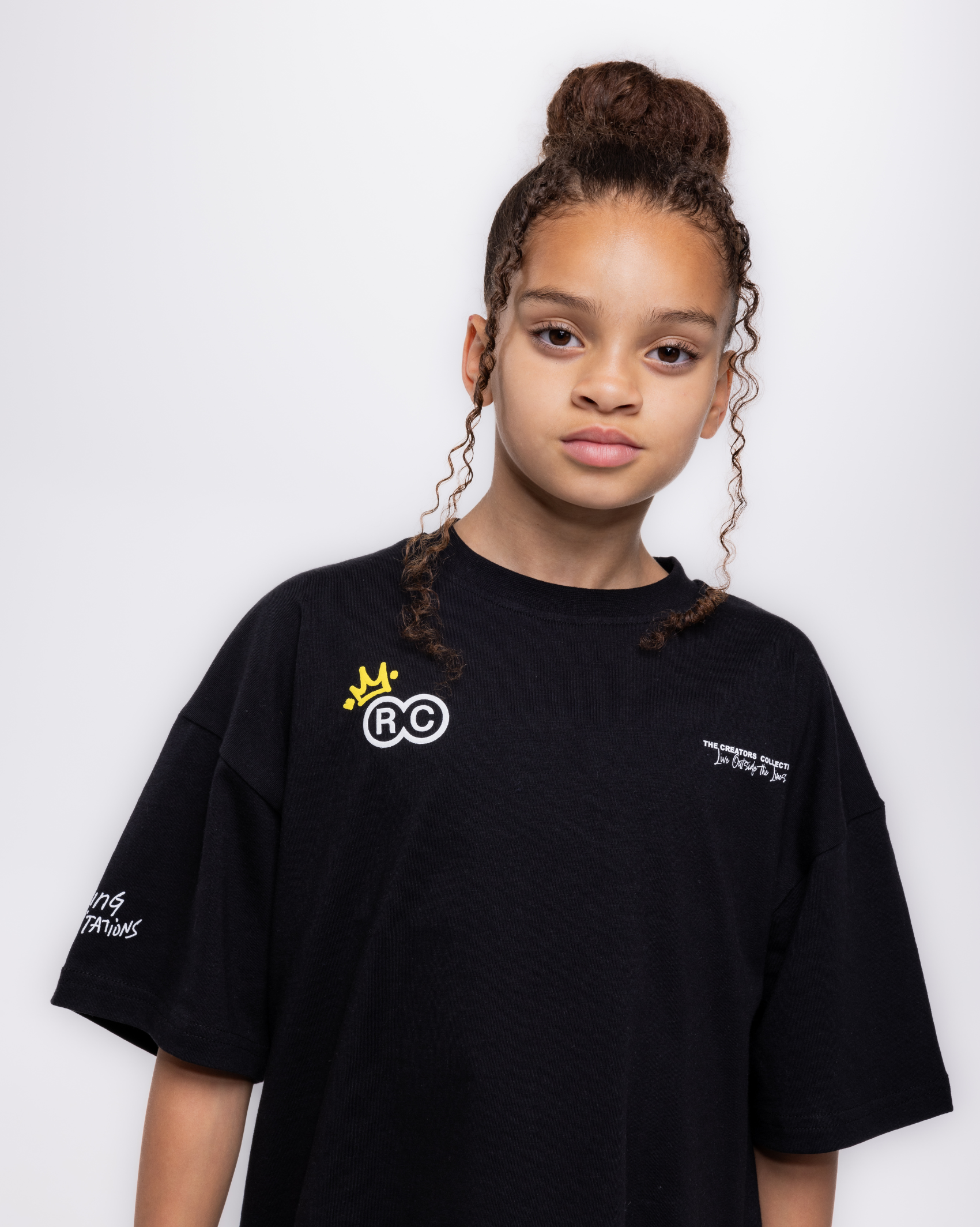 Creators Collection Oversized Tee - Black