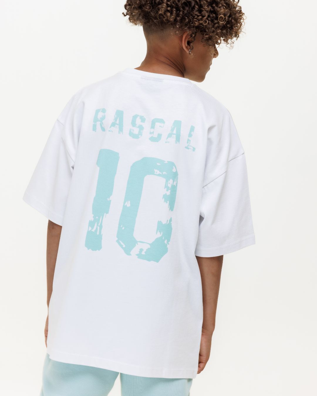 FC Rascal Oversized Tee - White / Haze