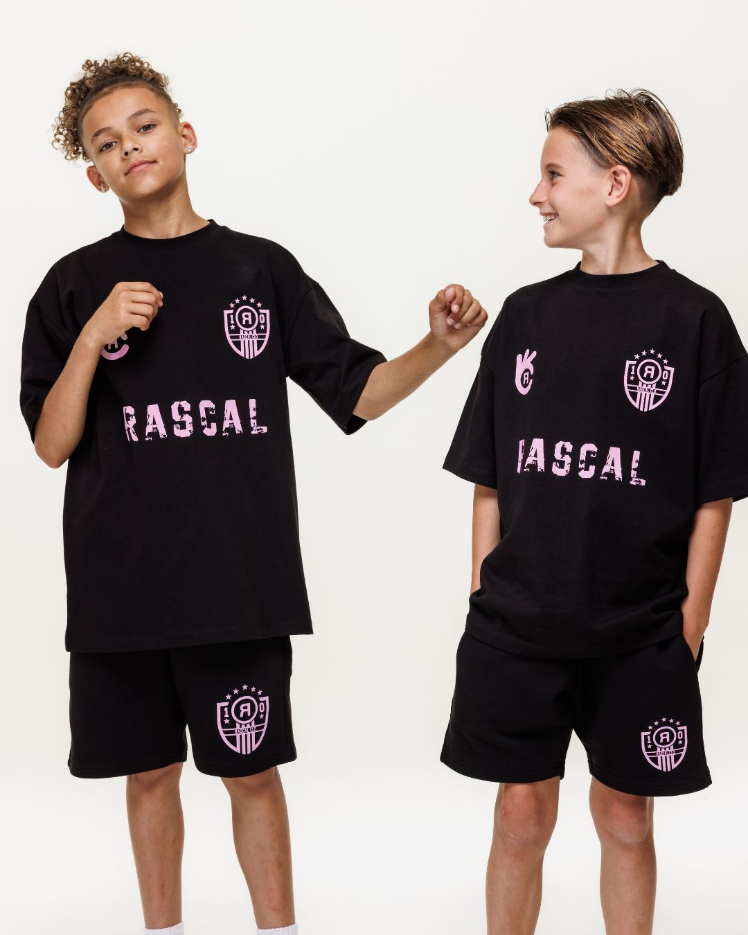 FC Rascal Oversized Black Tee - Miami Edition