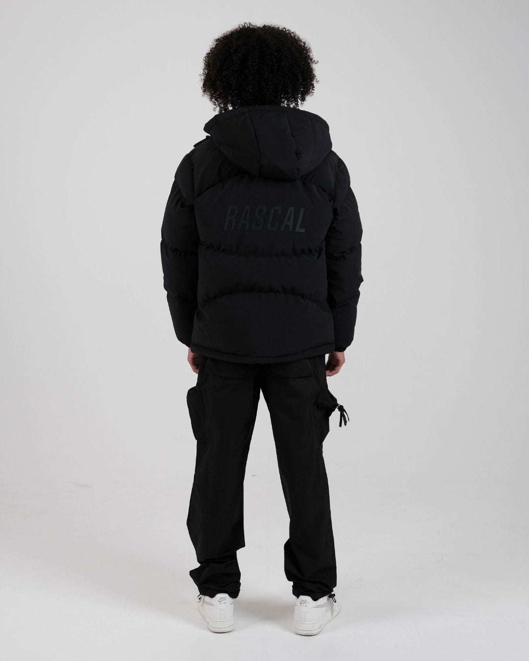 Puffer Jacket - Black