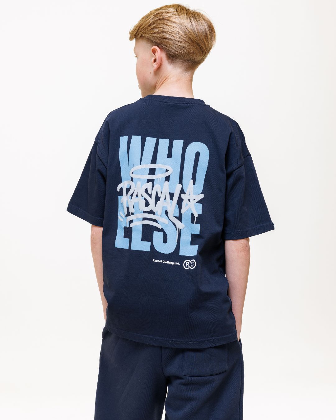 WHO ELSE T-Shirt - Navy