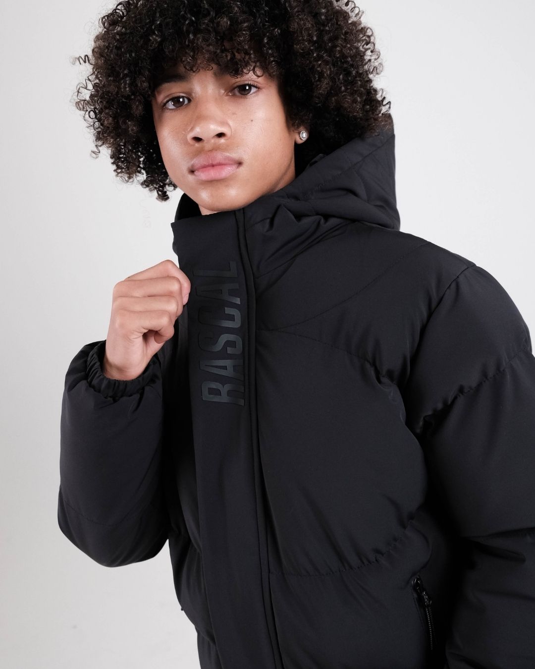 Puffer Jacket - Black