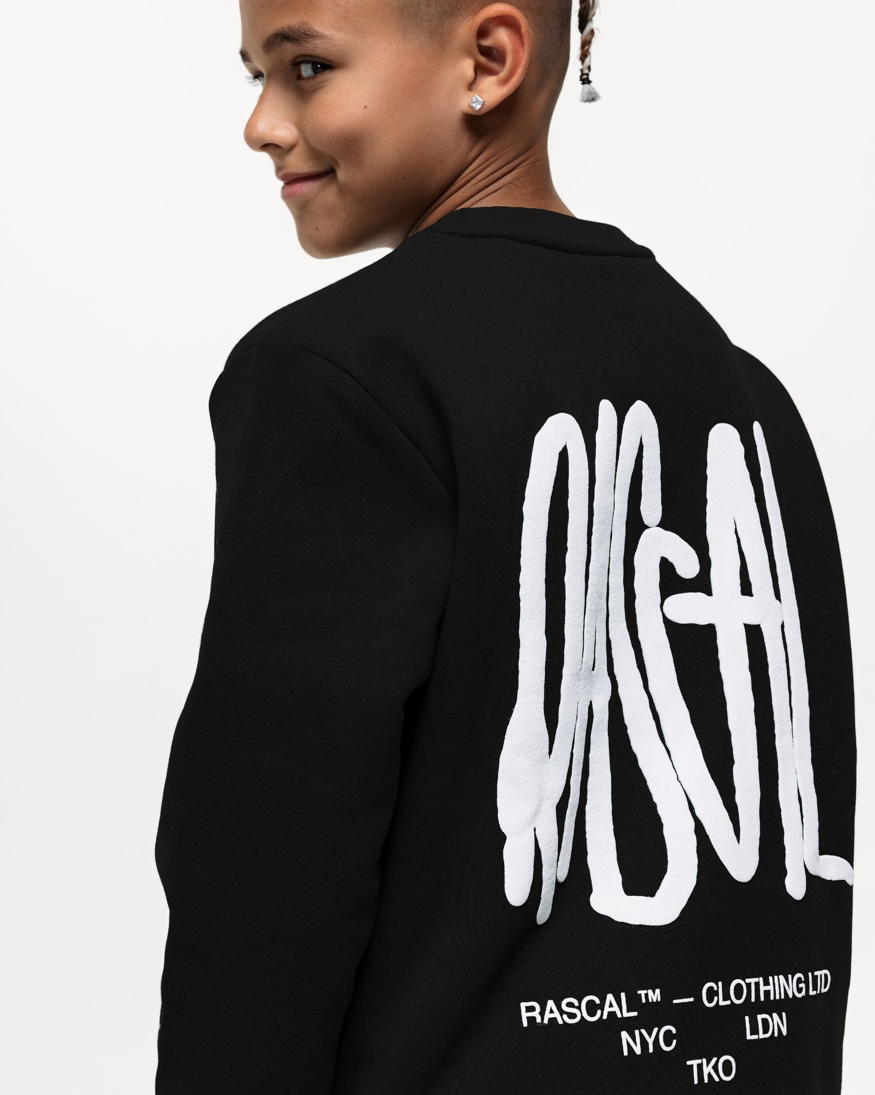 Flex Crew Sweatshirt - Black