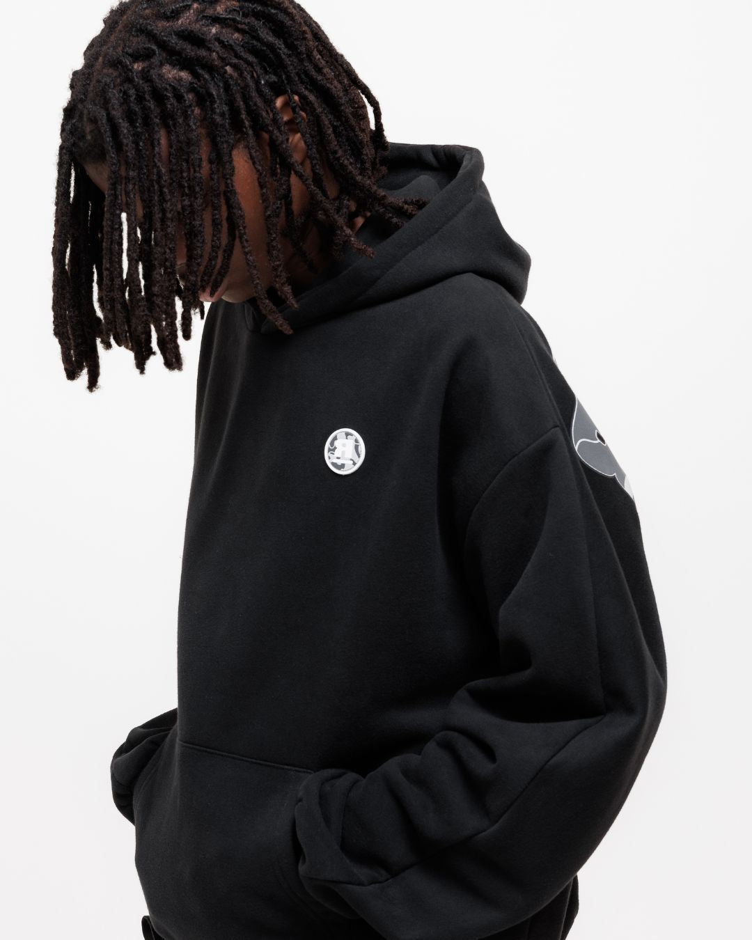 Next Gen Oversized Hoodie - Black