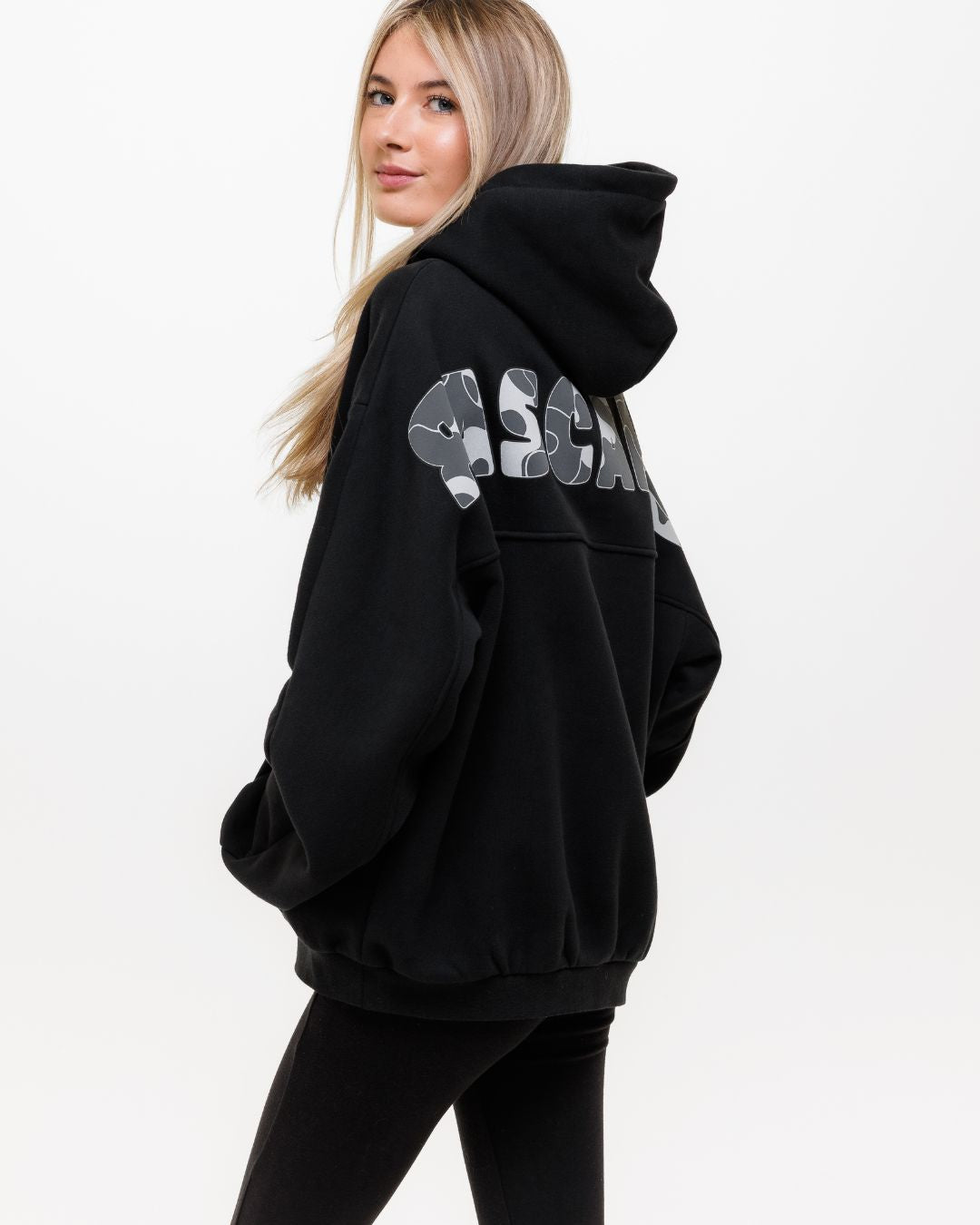 Next Gen Oversized Hoodie - Black