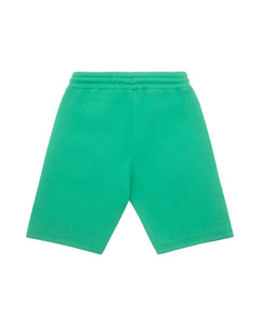 back of Rascal green kids cotton shorts