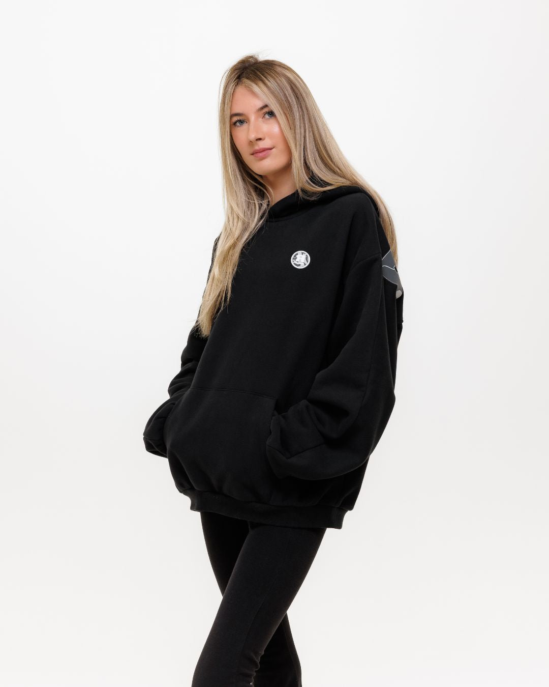 Next Gen Oversized Hoodie - Black
