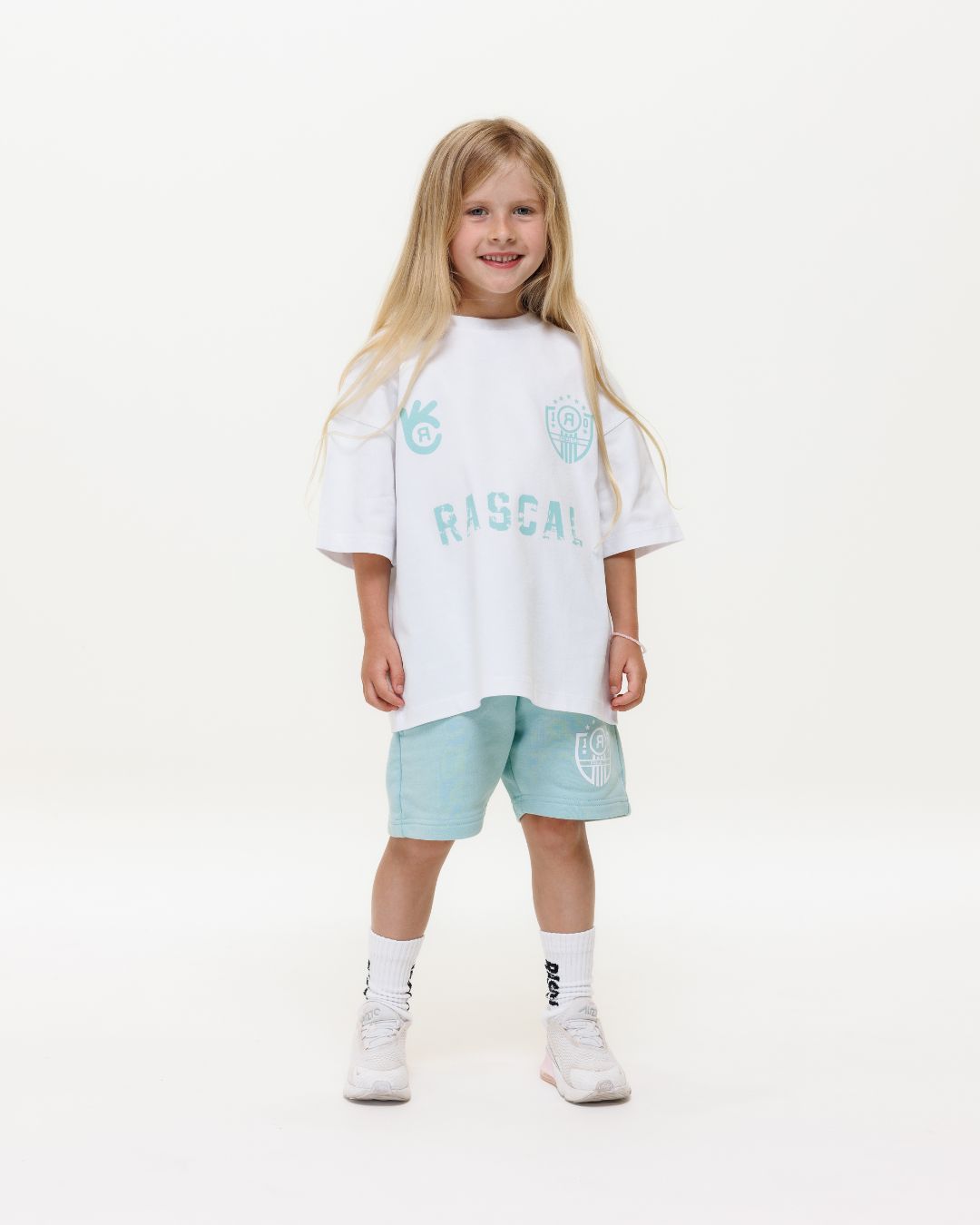 FC Rascal Oversized Tee - White / Haze